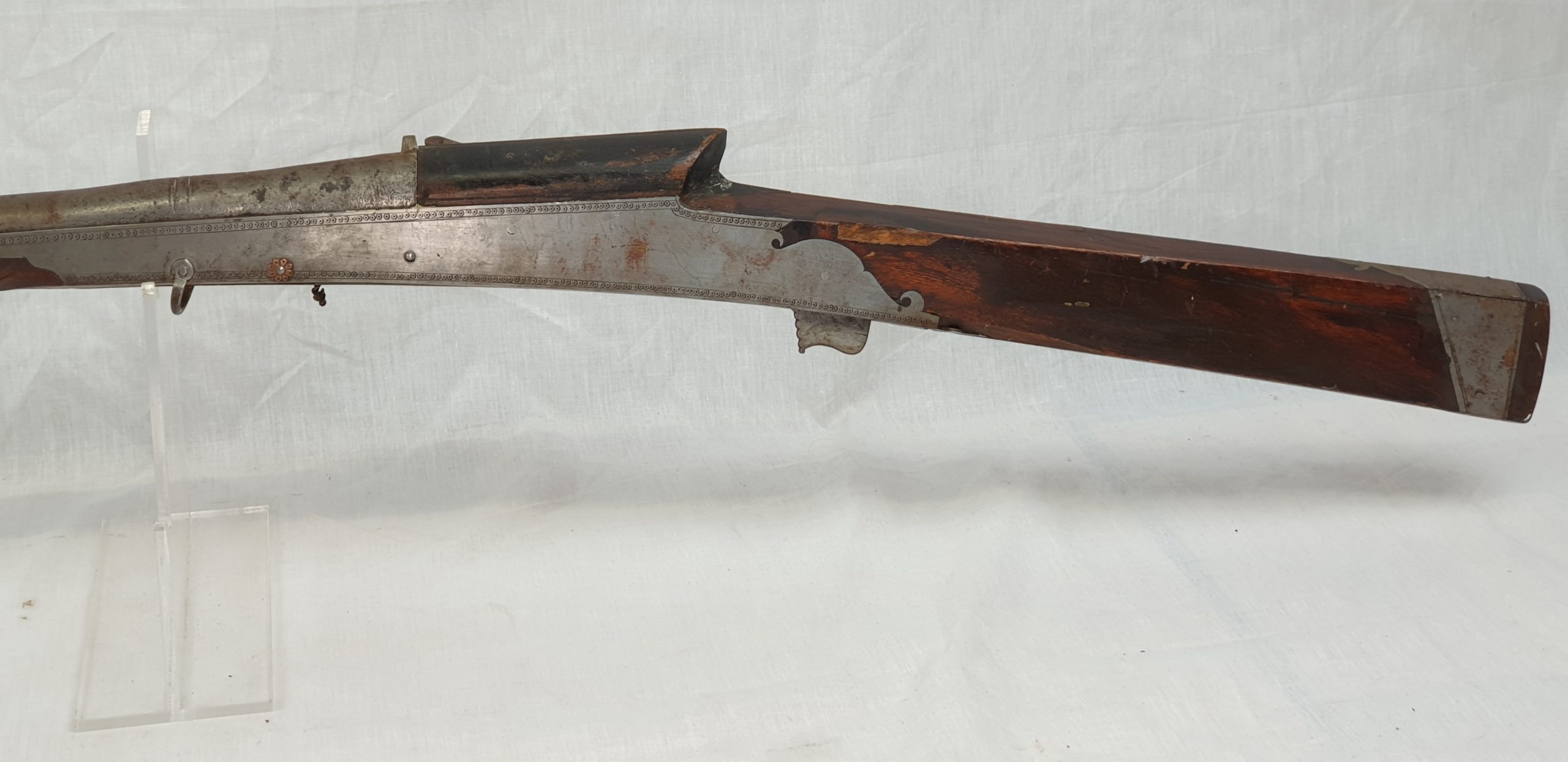 19th Century Kashmir Indian Matchlock Musket - Image 6