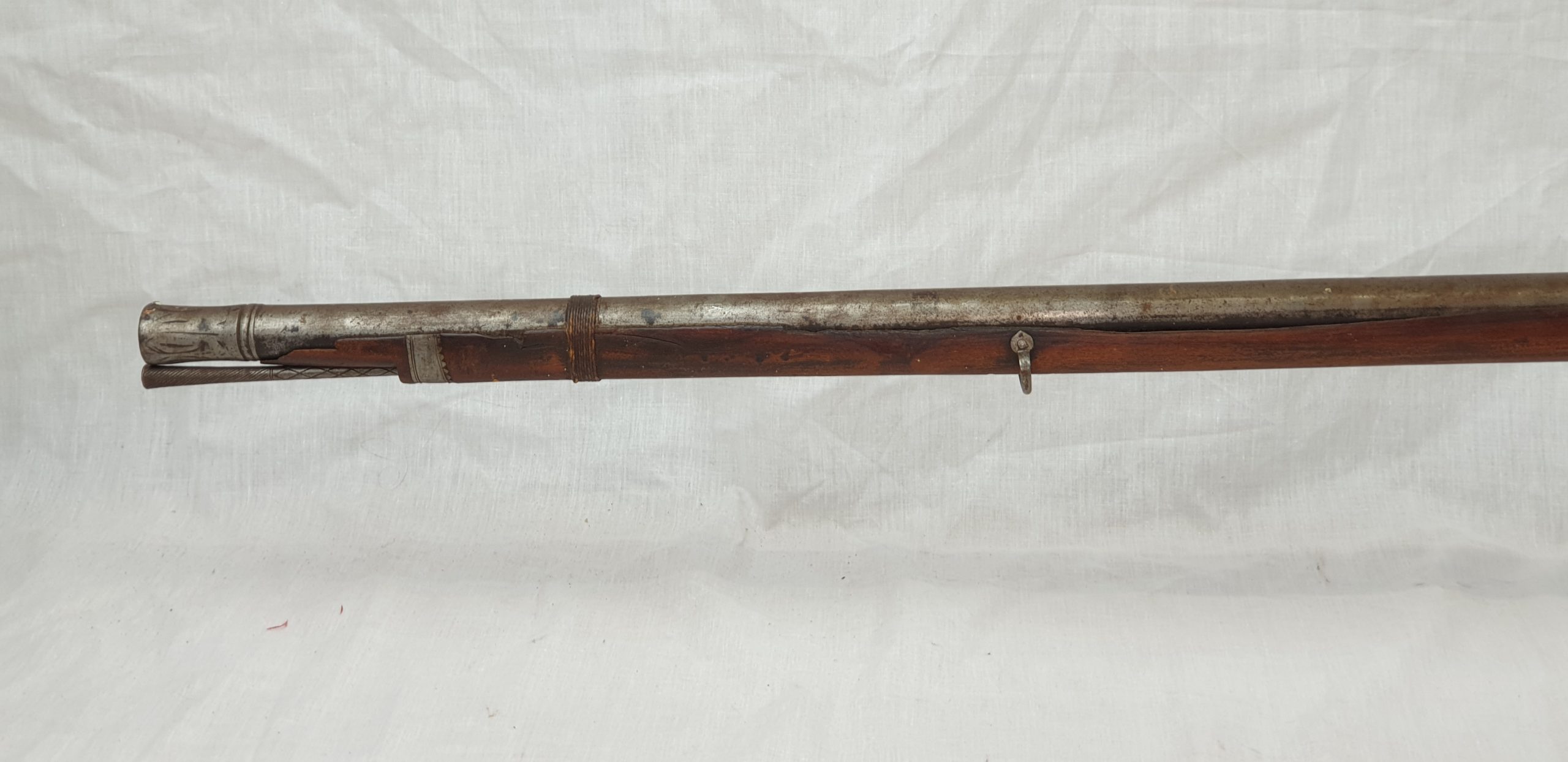 19th Century Kashmir Indian Matchlock Musket - Image 11