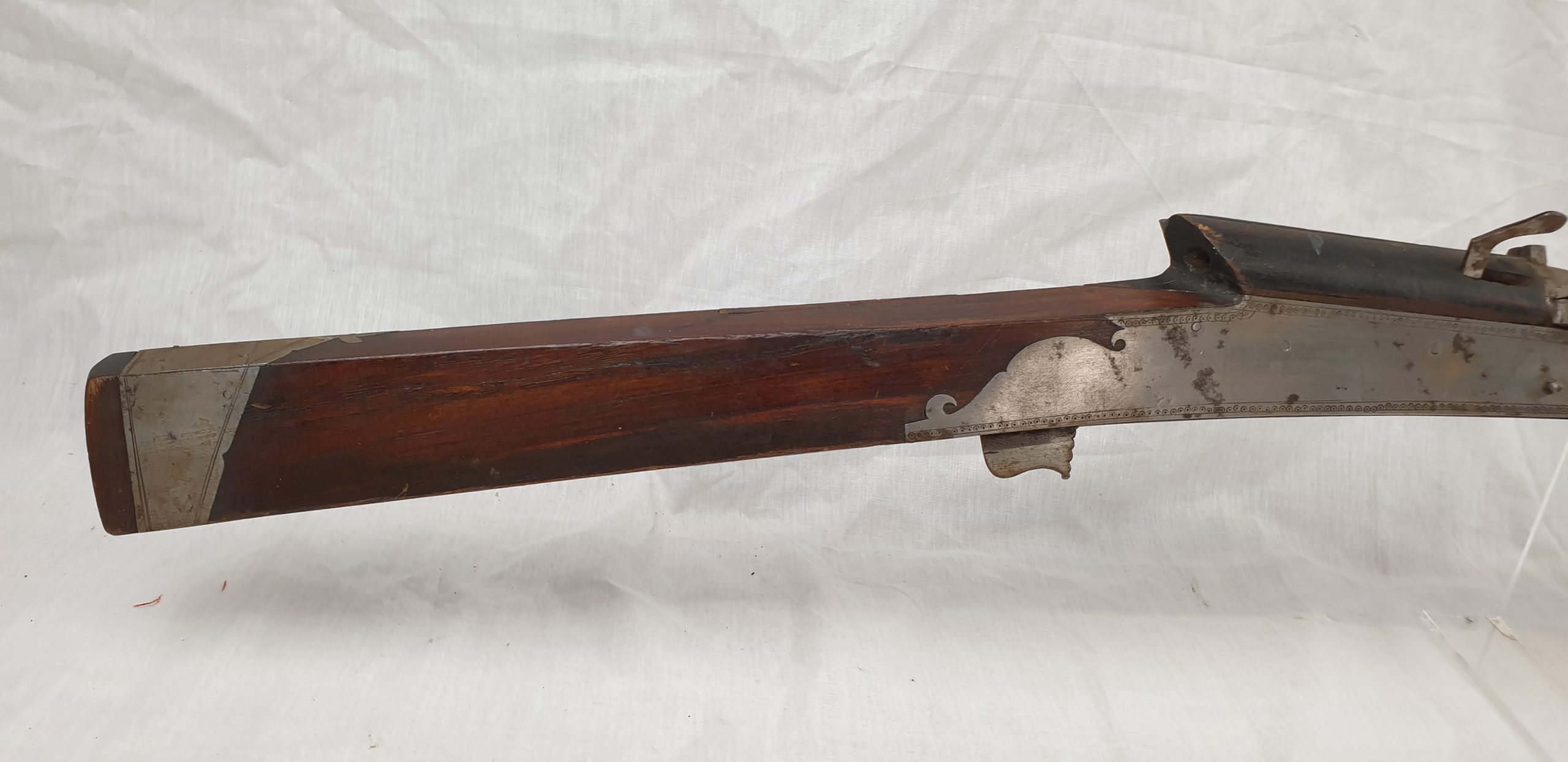 19th Century Kashmir Indian Matchlock Musket - Image 9