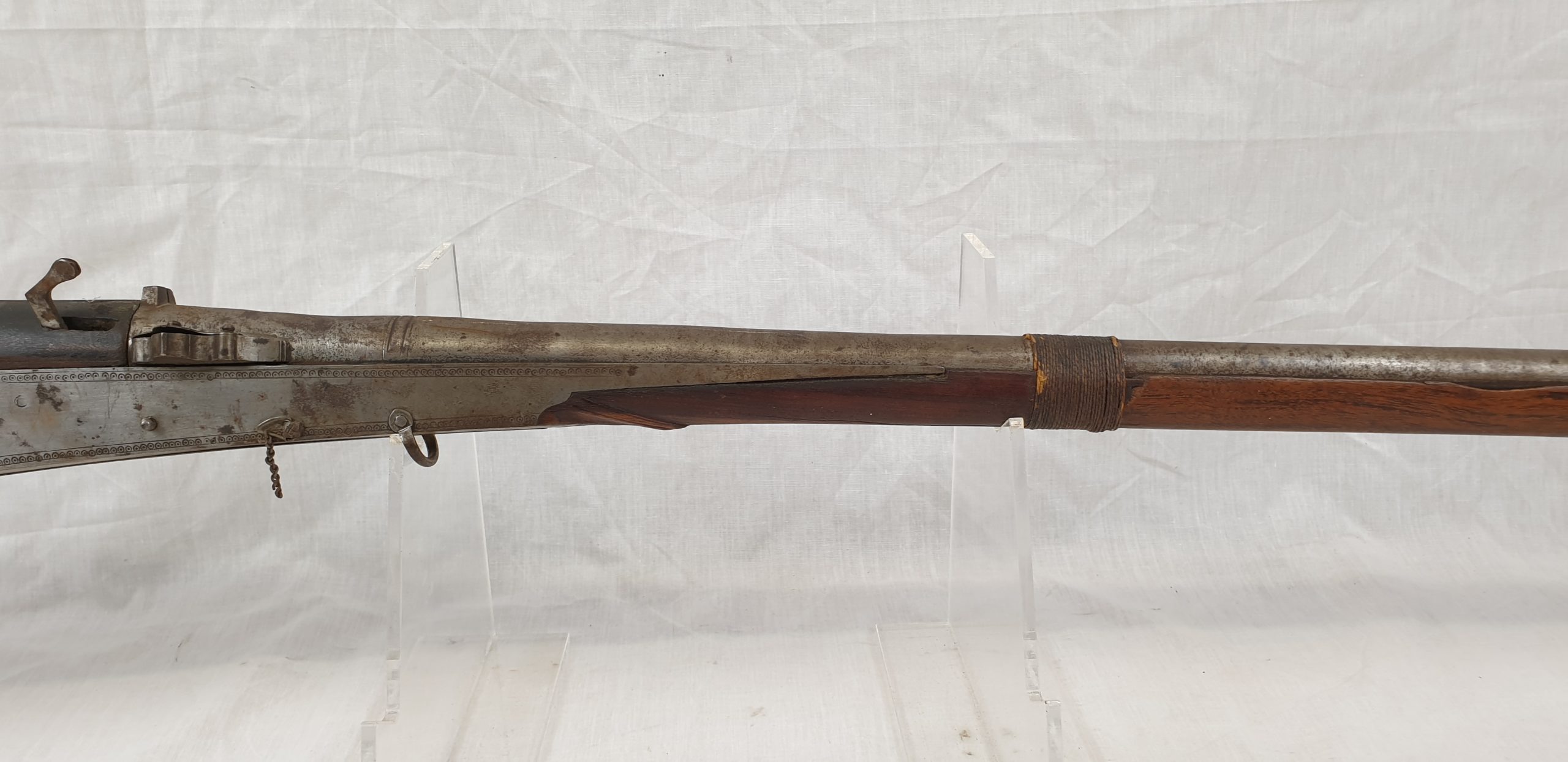 19th Century Kashmir Indian Matchlock Musket - Image 16