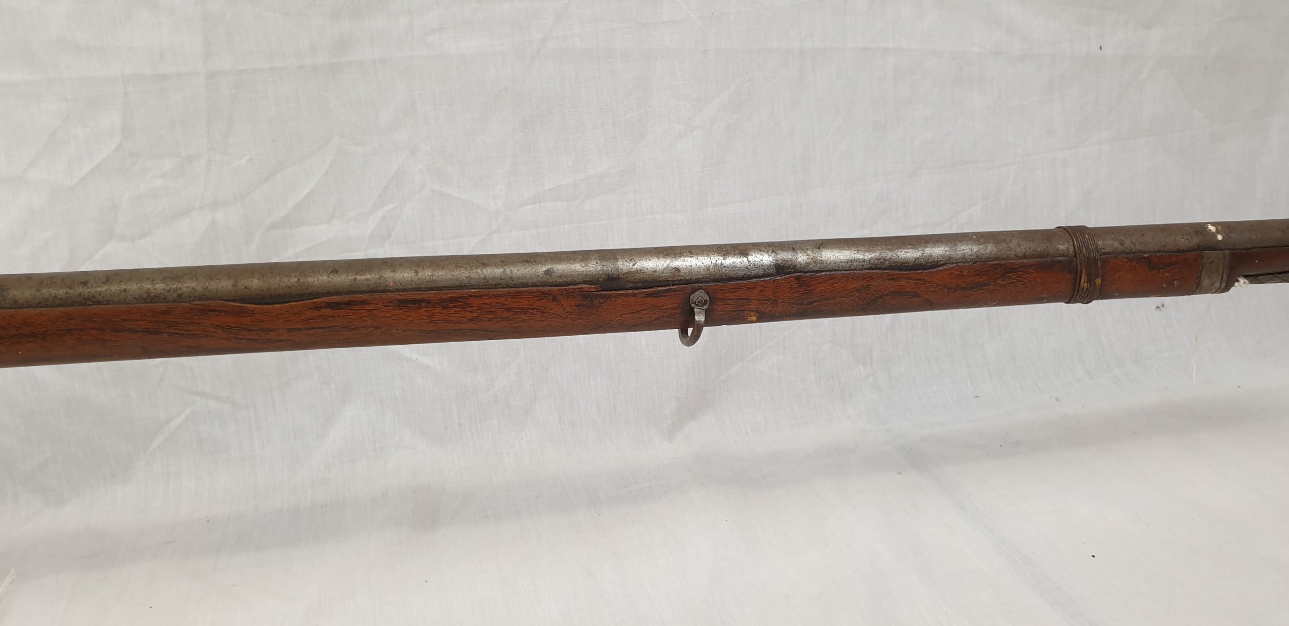 19th Century Kashmir Indian Matchlock Musket - Image 15