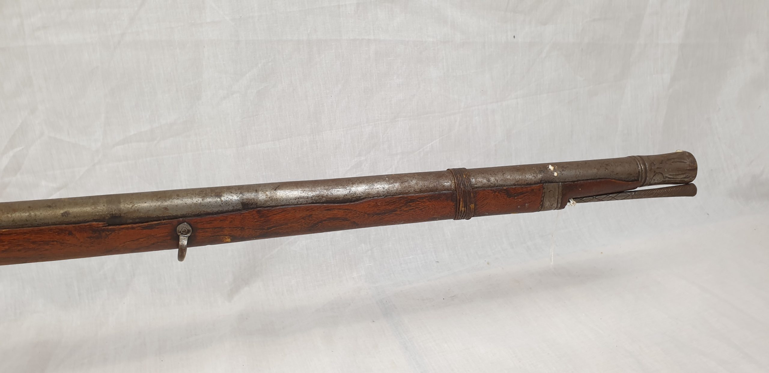 19th Century Kashmir Indian Matchlock Musket - Image 14