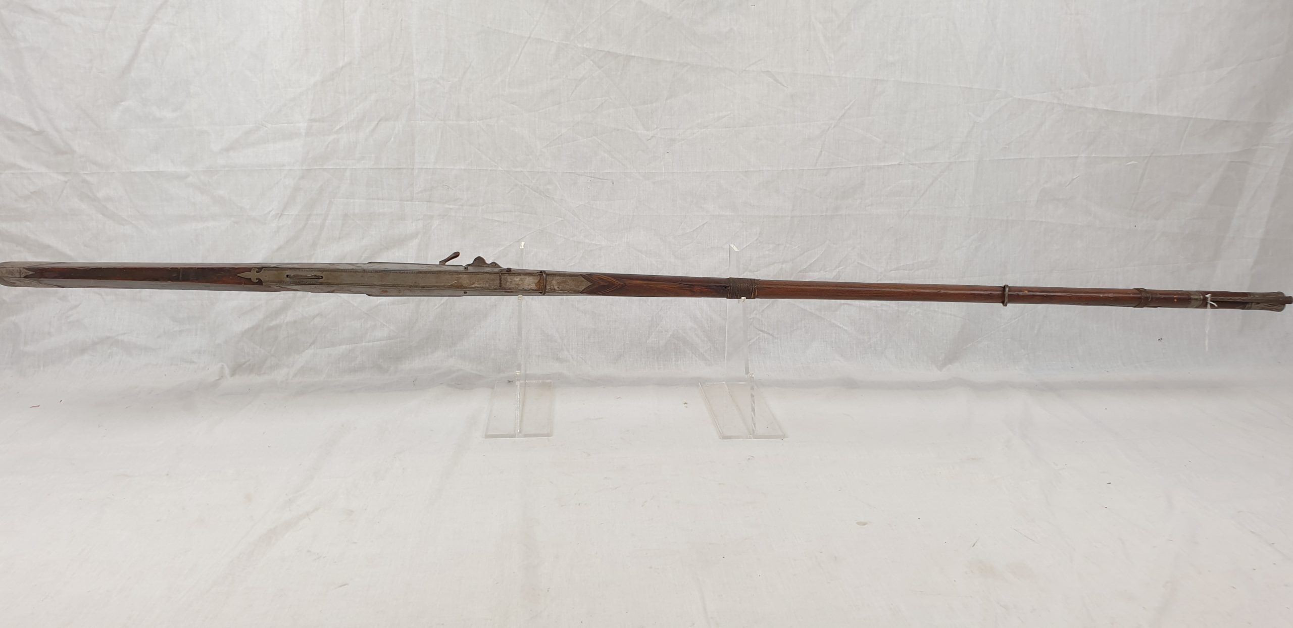 19th Century Kashmir Indian Matchlock Musket - Image 2
