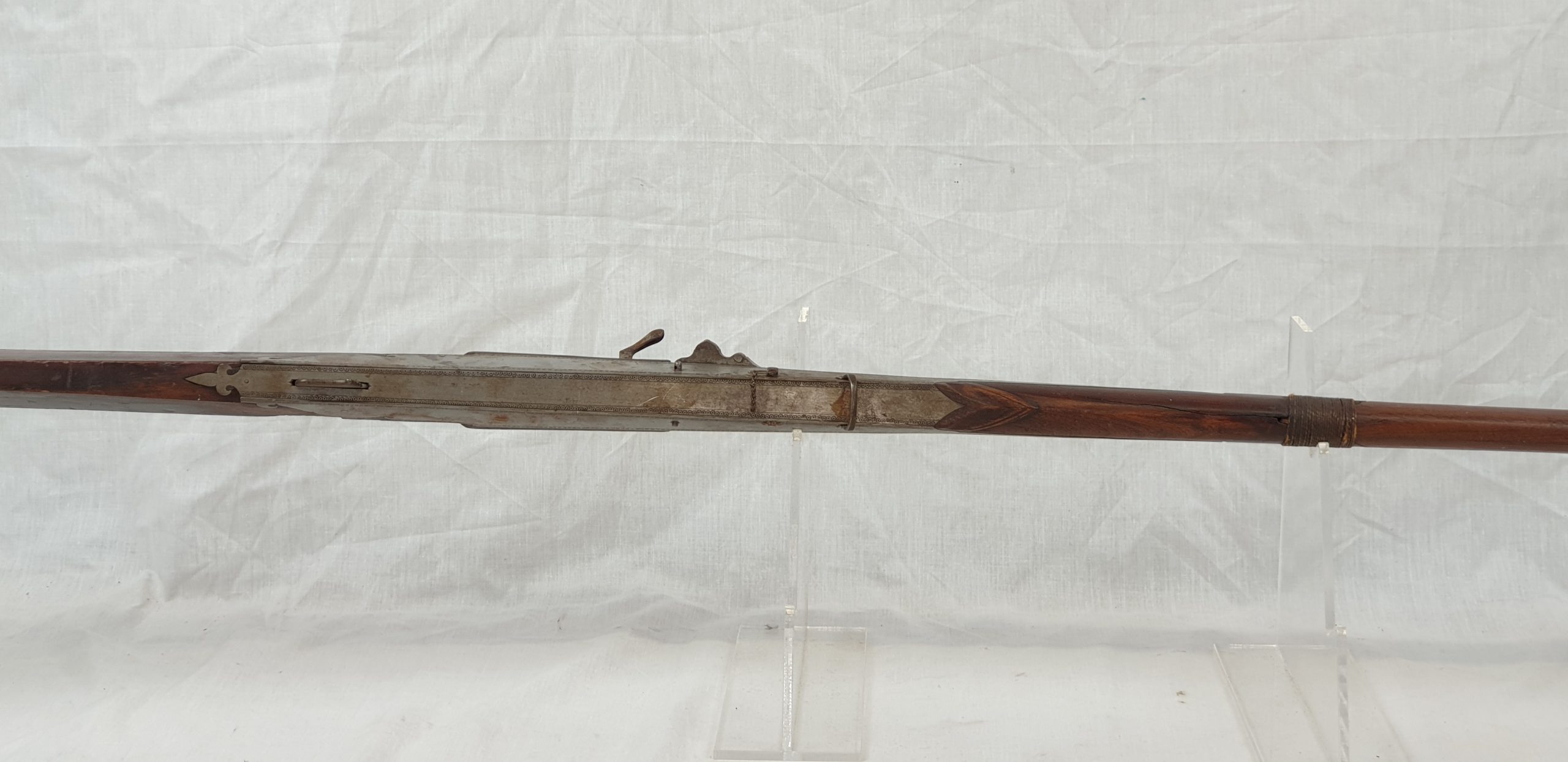 19th Century Kashmir Indian Matchlock Musket - Image 13