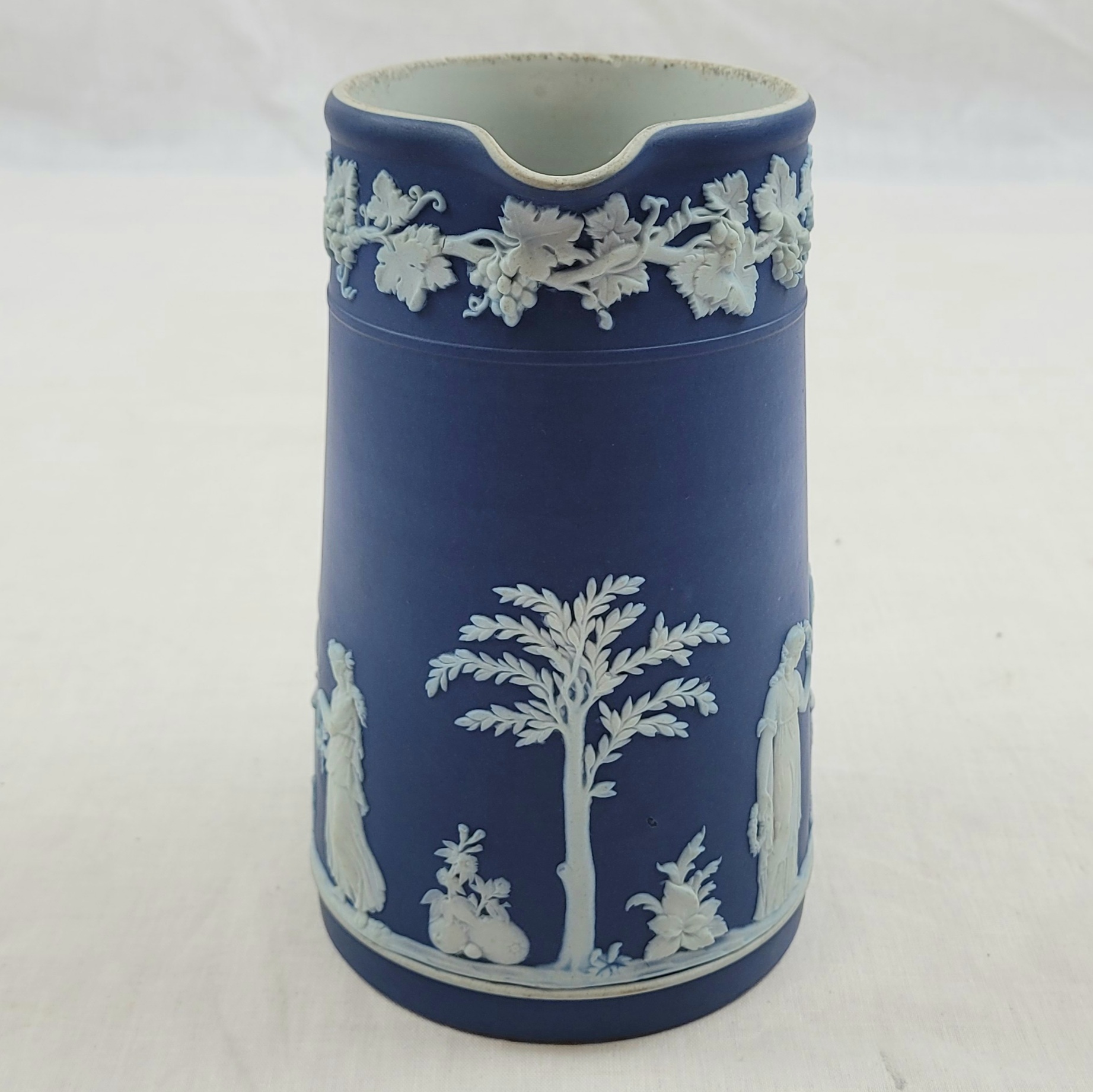 Victorian 1896 Wedgwood Jasperware Jug - Image 3