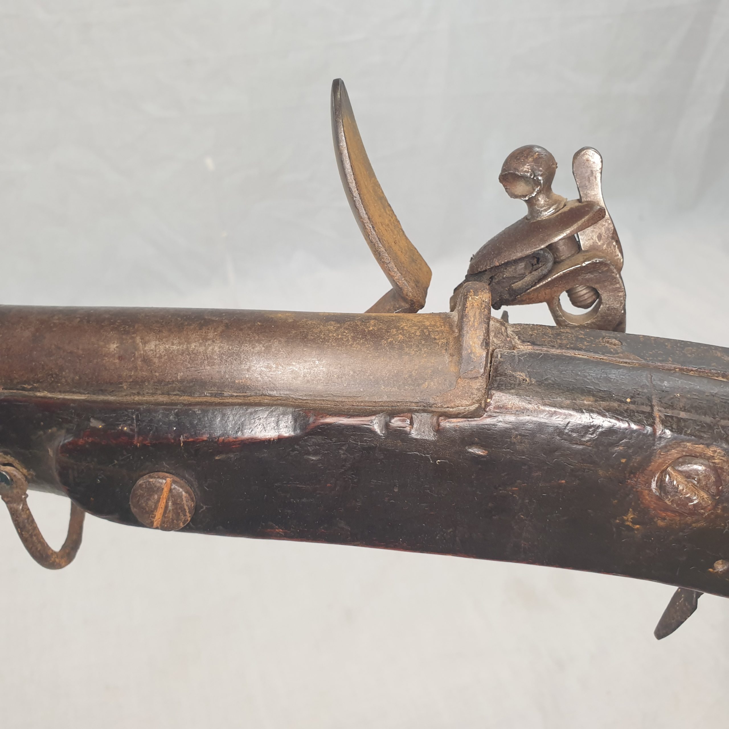 A 19th Century Arabic Jezail Flintlock Musket - Image 10
