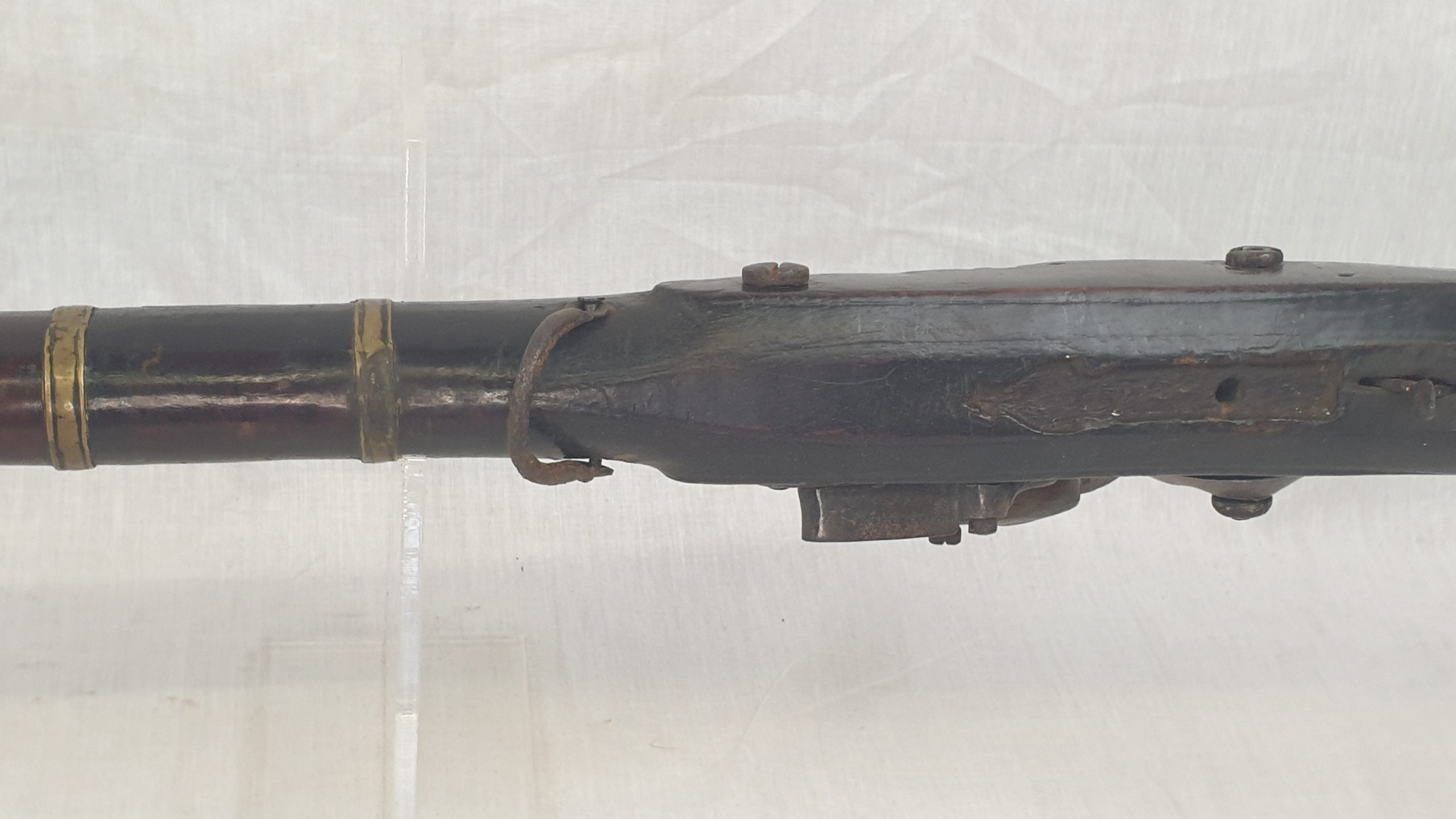 A 19th Century Arabic Jezail Flintlock Musket - Image 12