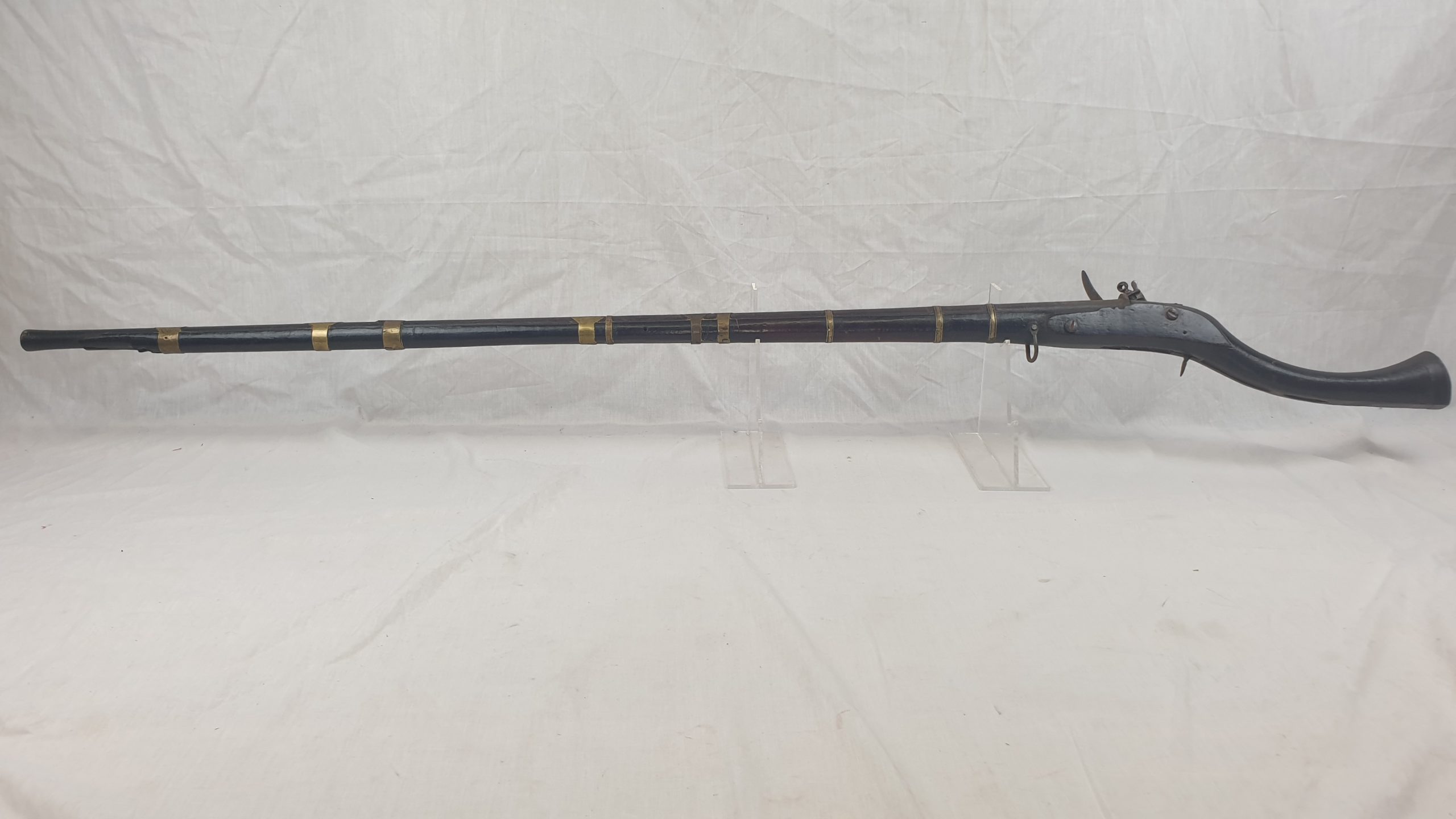 A 19th Century Arabic Jezail Flintlock Musket - Image 2