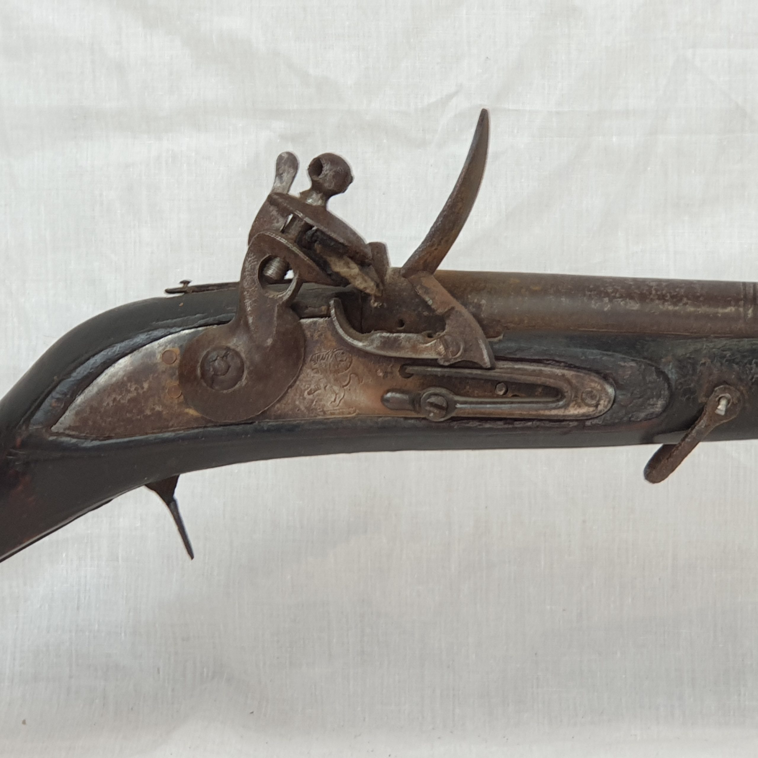 A 19th Century Arabic Jezail Flintlock Musket - Image 3