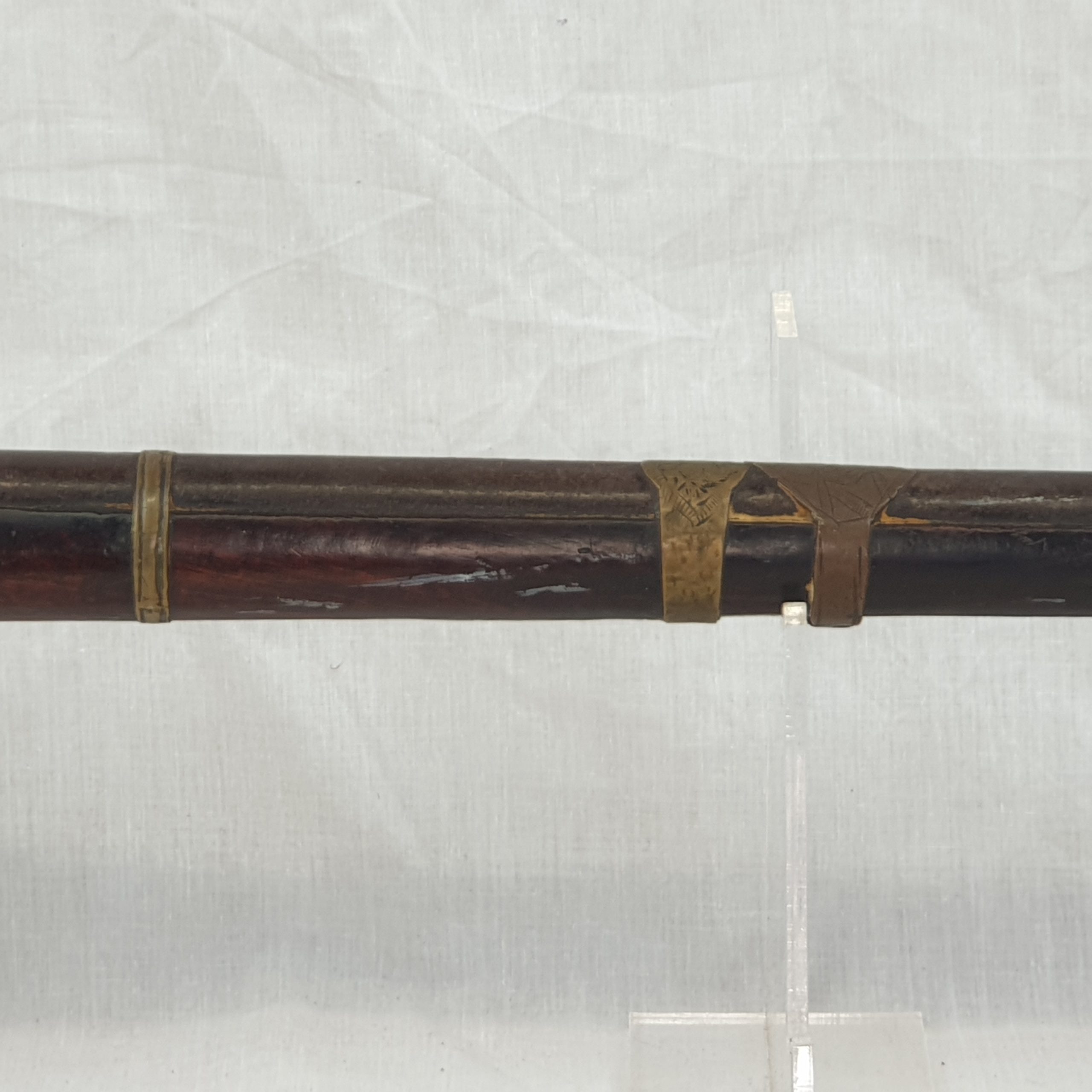 A 19th Century Arabic Jezail Flintlock Musket - Image 6