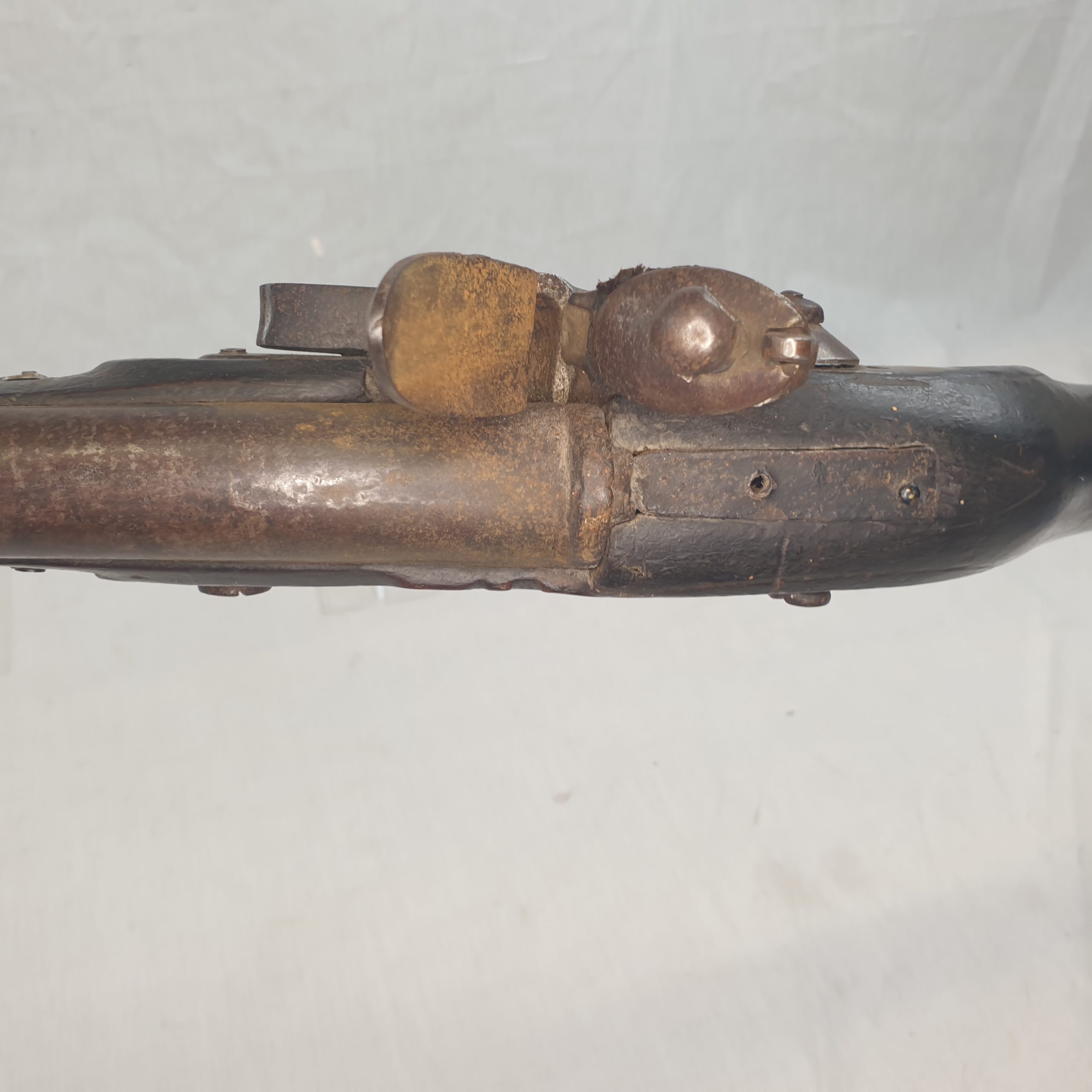 A 19th Century Arabic Jezail Flintlock Musket - Image 9