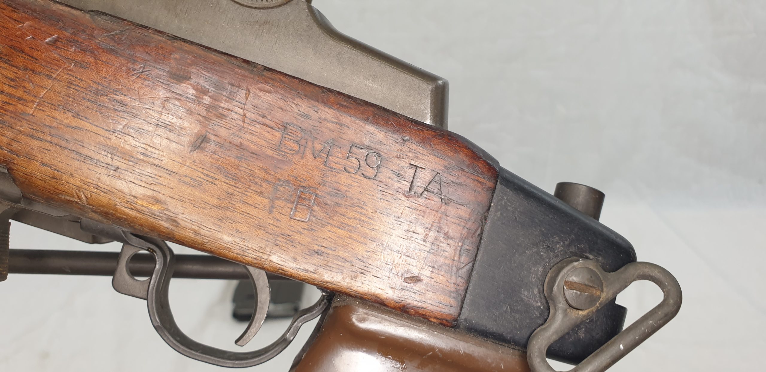 American Beretta BM59 Semi-Automatic Rifle with Bipod - Deactivated - Image 10