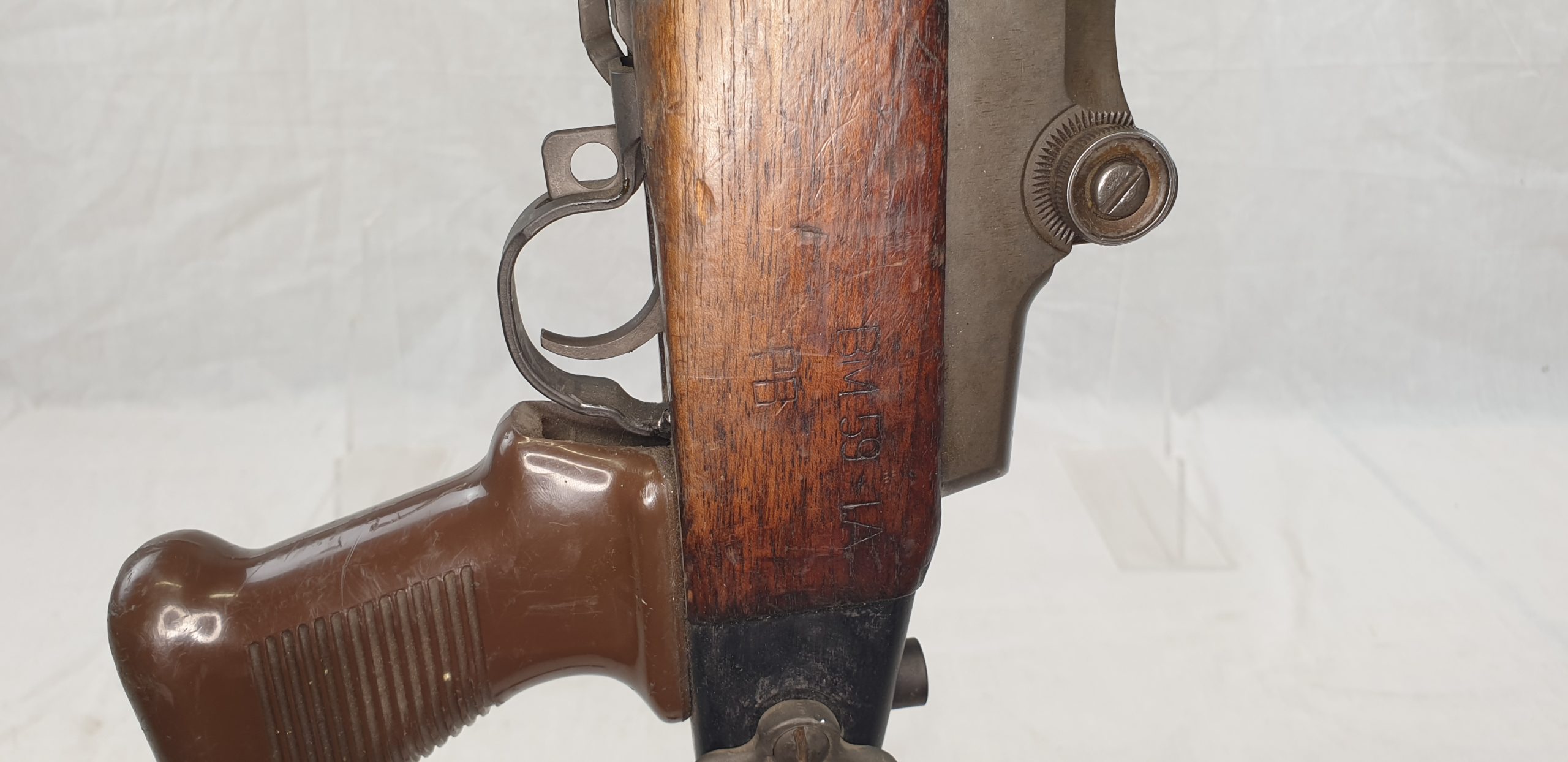American Beretta BM59 Semi-Automatic Rifle with Bipod - Deactivated - Image 12