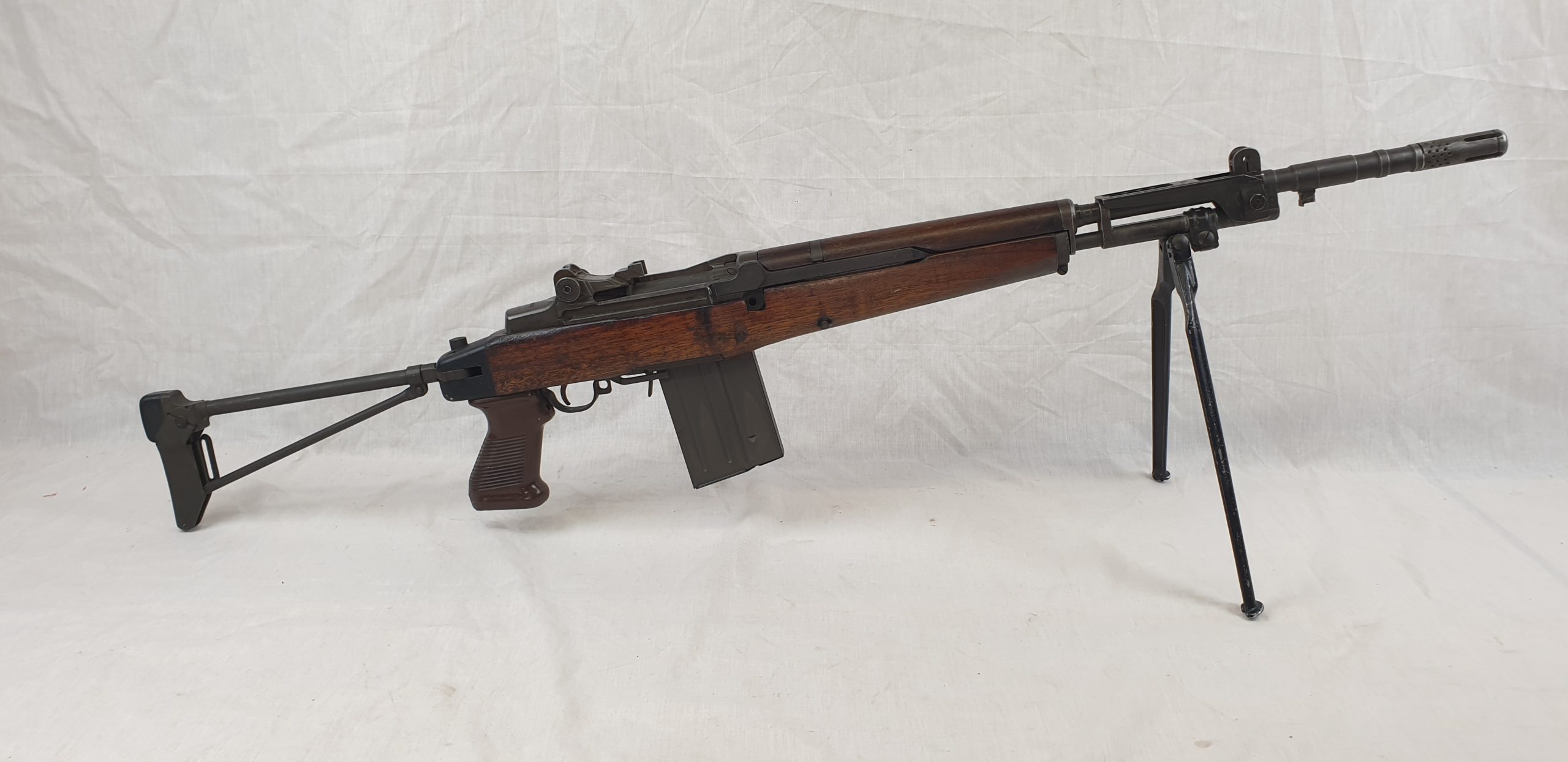 American Beretta BM59 Semi-Automatic Rifle with Bipod - Deactivated
