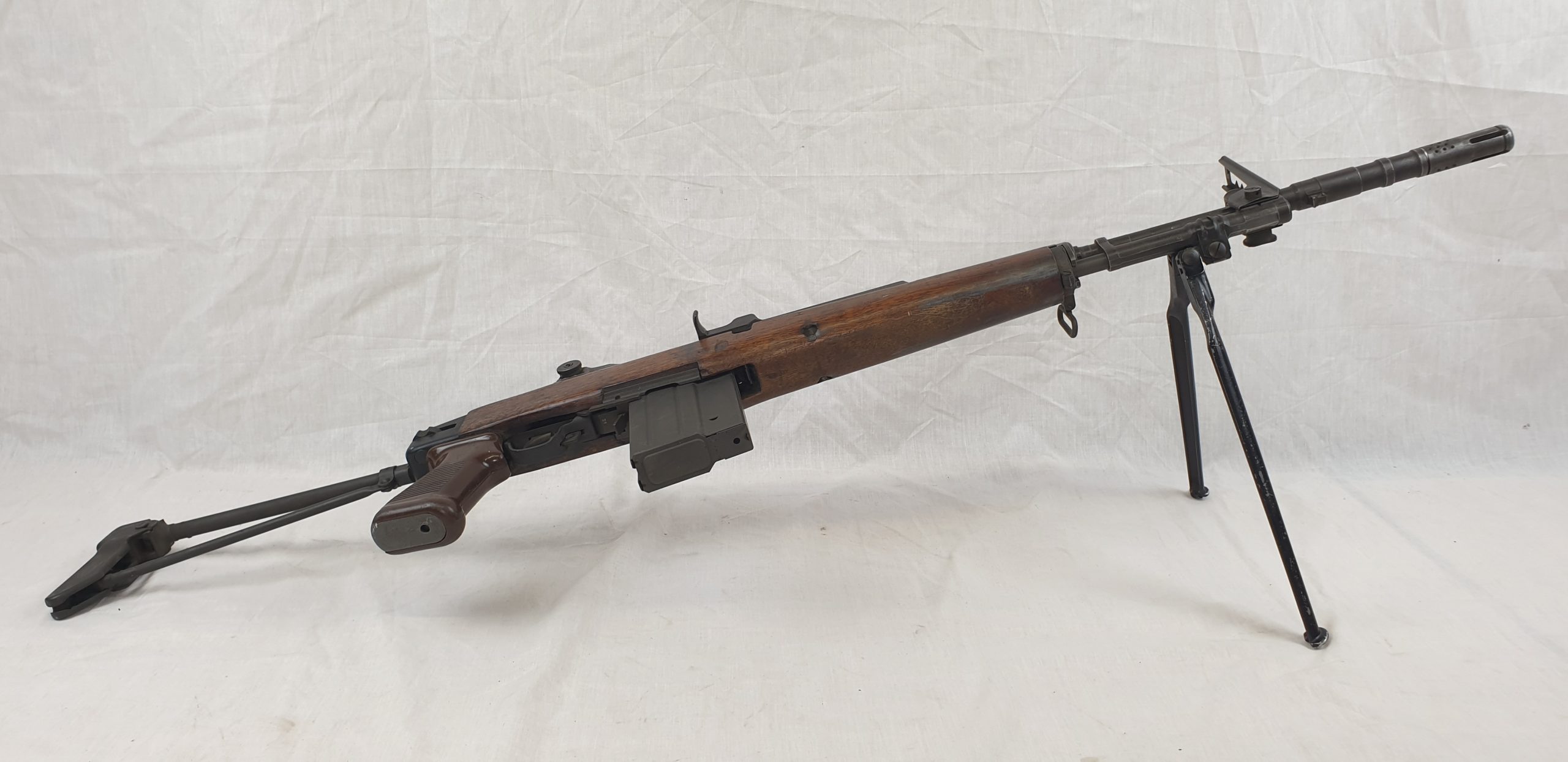 American Beretta BM59 Semi-Automatic Rifle with Bipod - Deactivated - Image 6