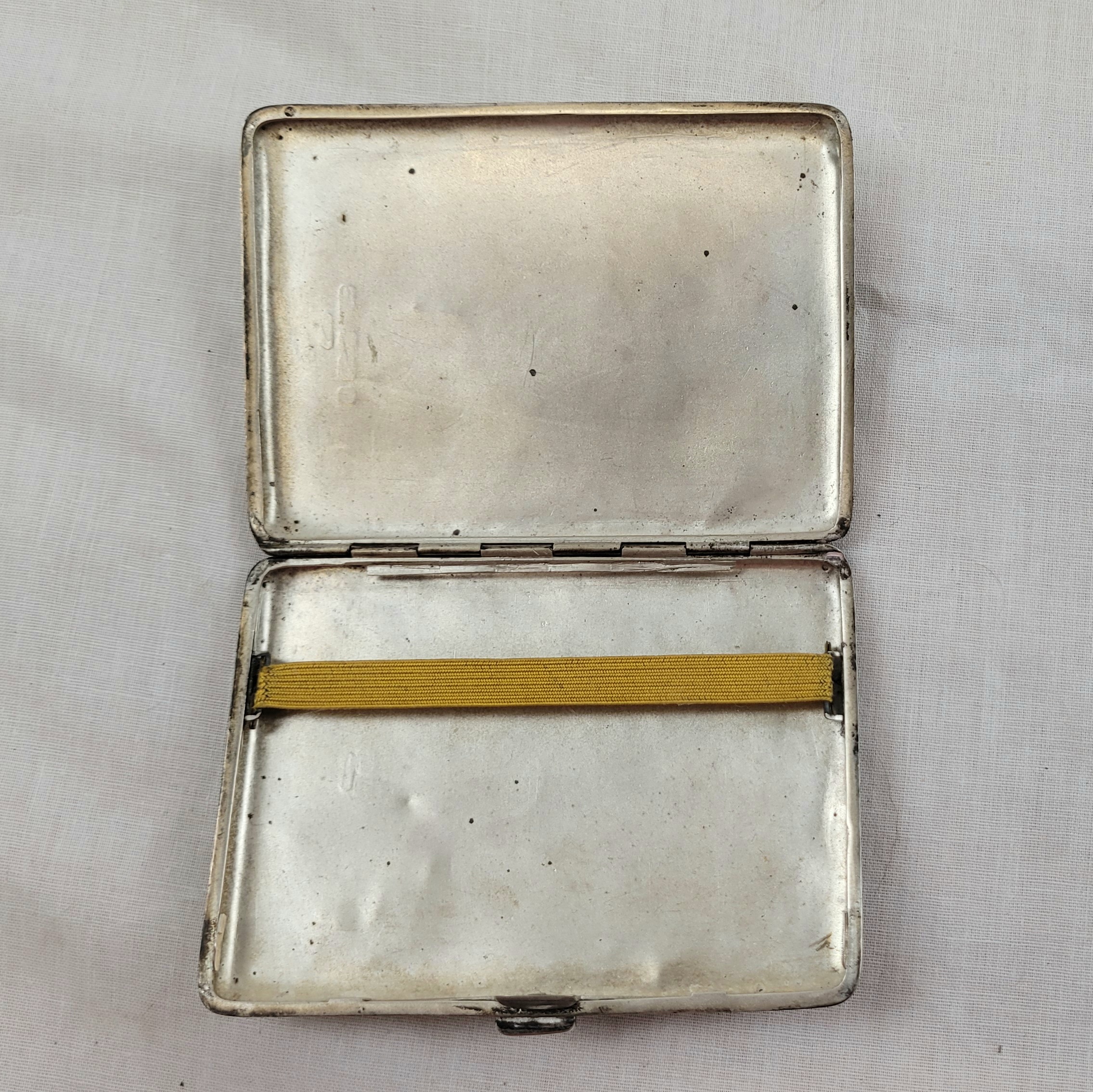 Birmingham 1903 Silver Cigarette Case - Image 2