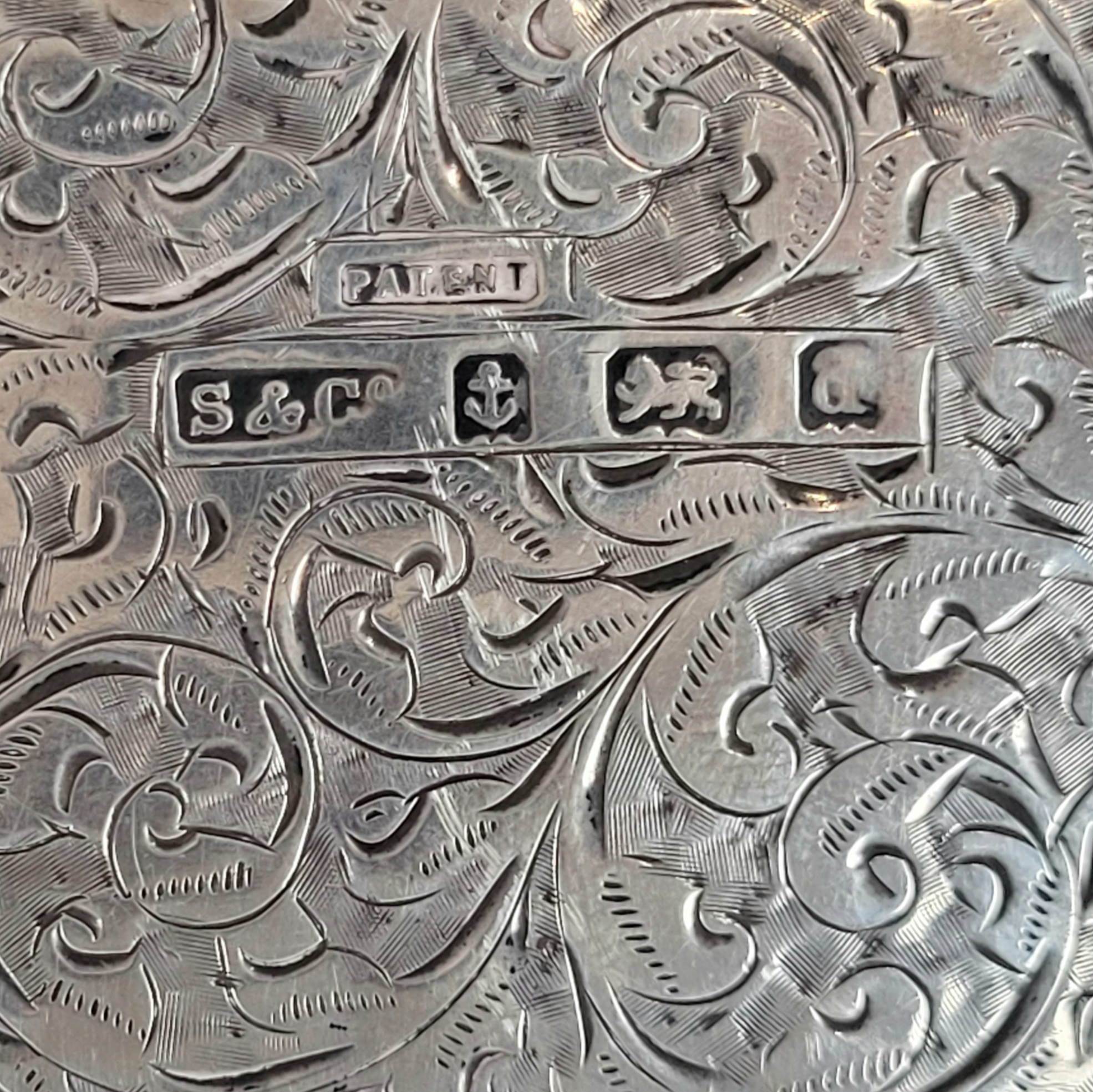 Birmingham 1903 Silver Cigarette Case - Image 9