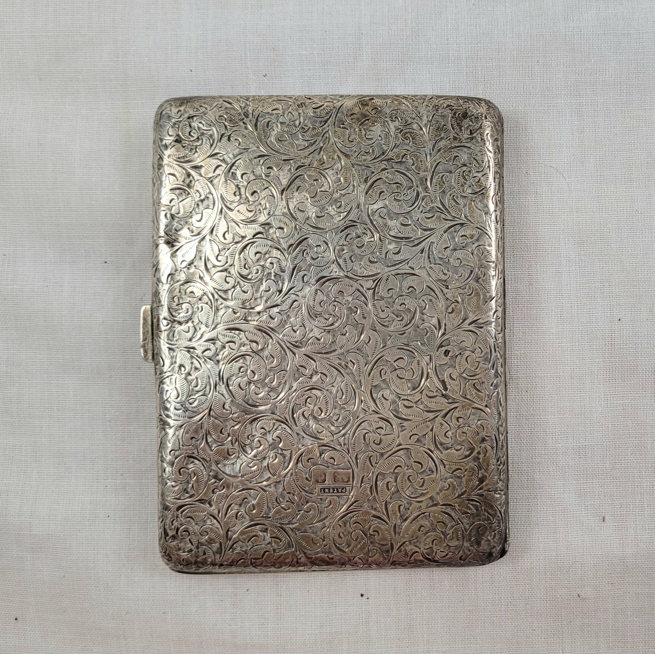 Birmingham 1903 Silver Cigarette Case - Image 3