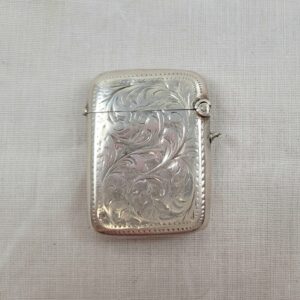 Birmingham 1904 Silver Vesta Case