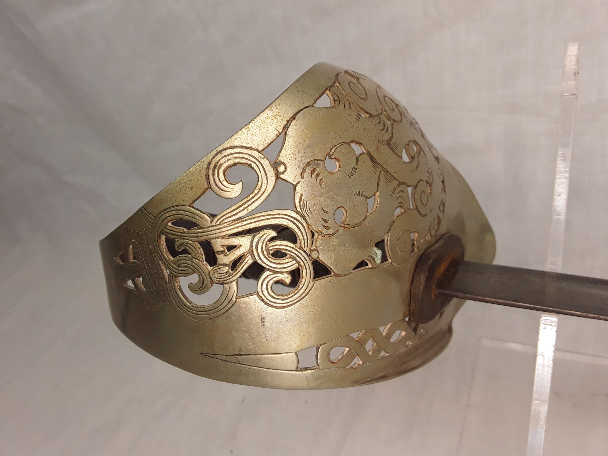 British 1897 Pattern Infantry Officers Sword By Mole With Its Field Scabbard - Image 4