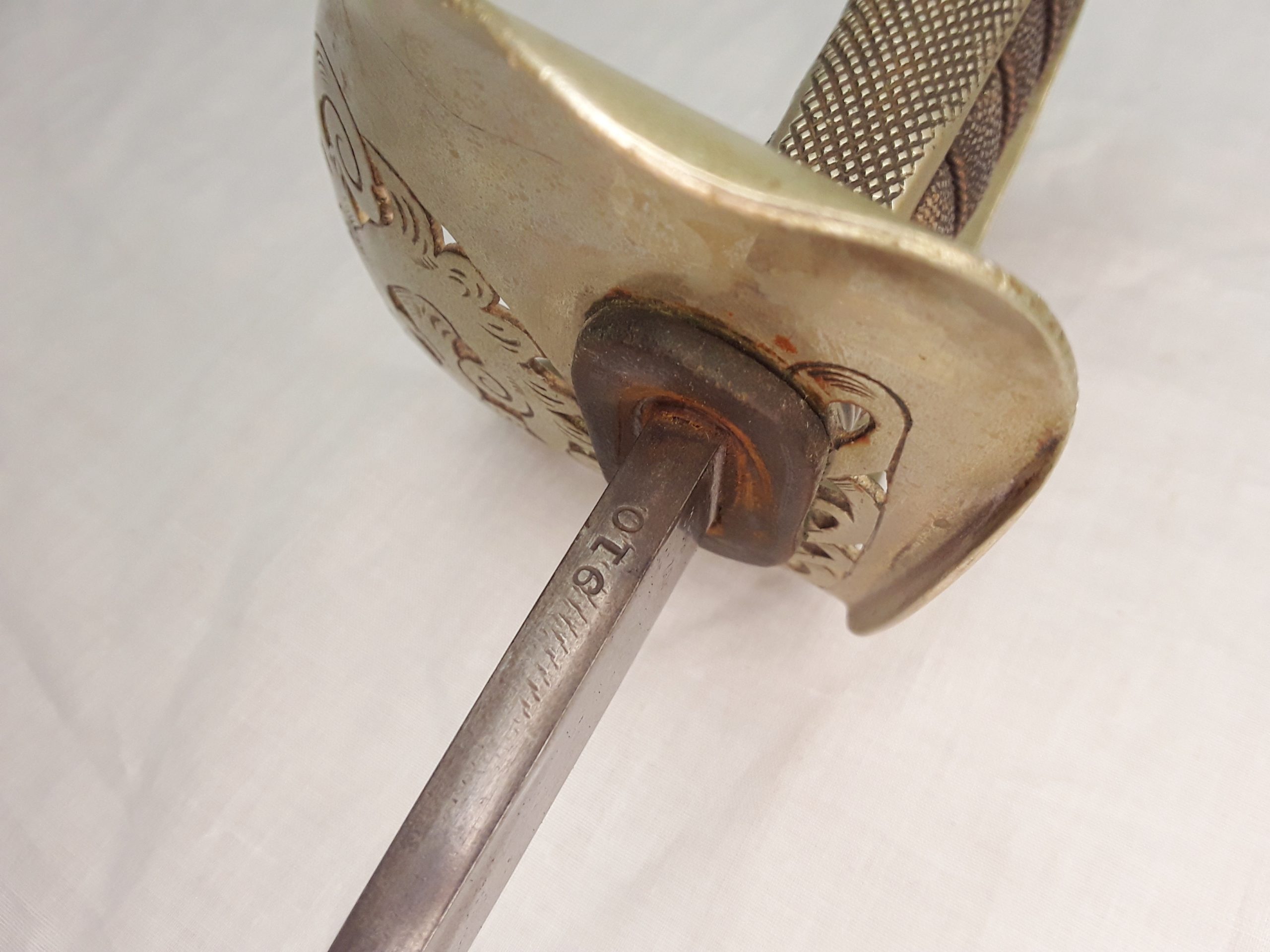 British 1897 Pattern Infantry Officers Sword By Mole With Its Field Scabbard - Image 3