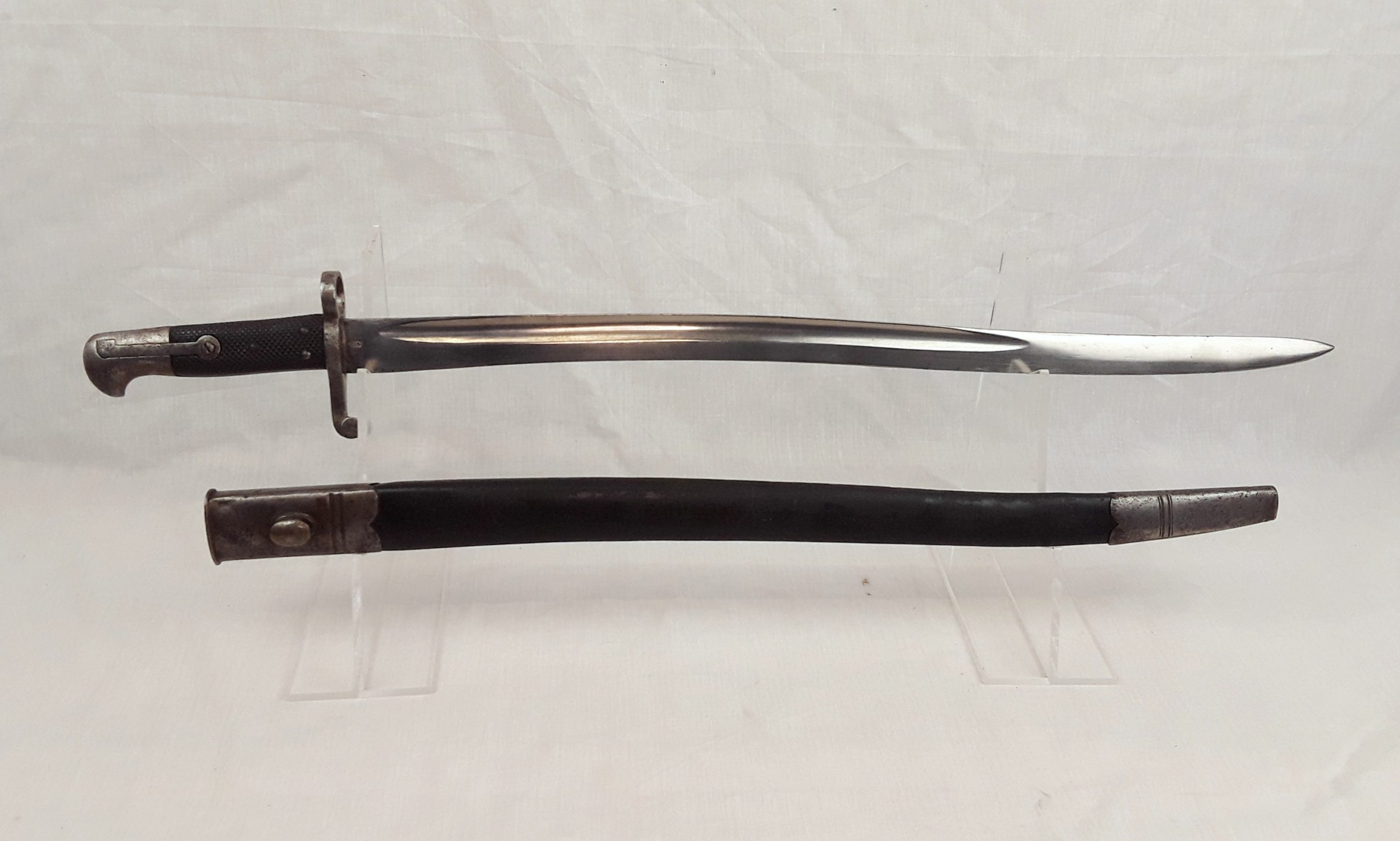 British Volunteers Enfield Pattern 1856 Yataghan Sword Bayonet For The Snider Rifle