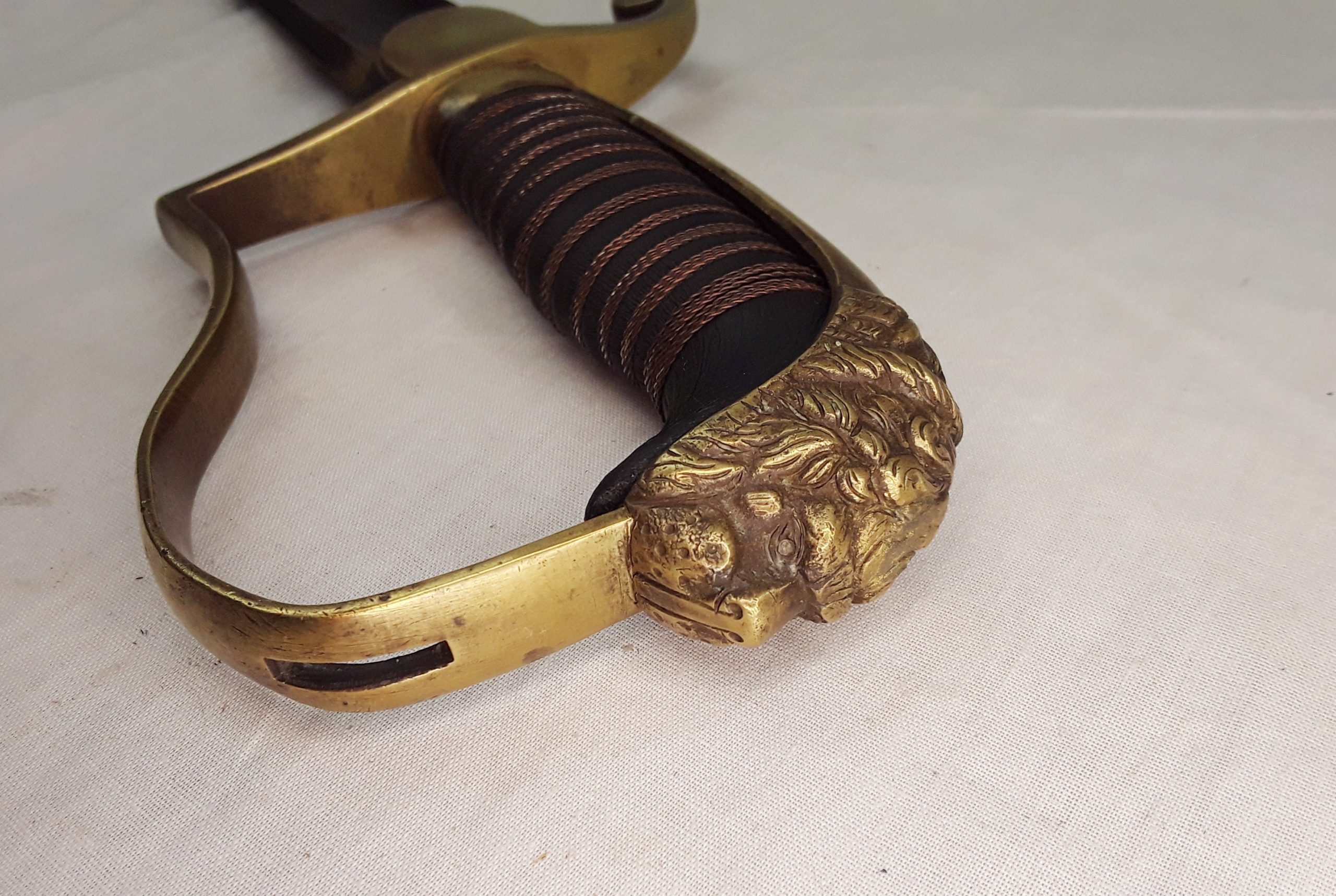 Circa 1800 Blue And Gilt Sabre With Its Scabbard - Image 13