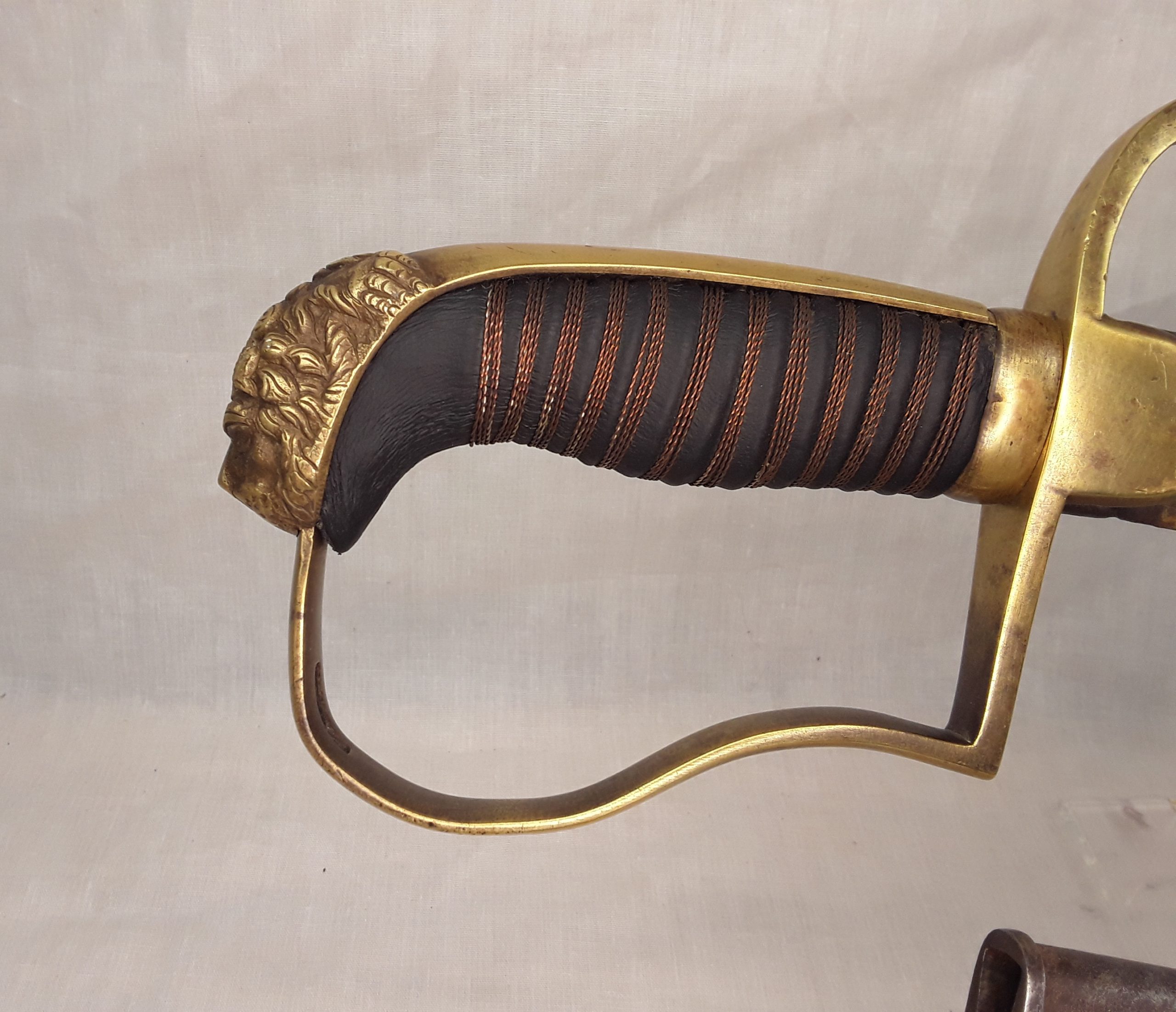 Circa 1800 Blue And Gilt Sabre With Its Scabbard - Image 23