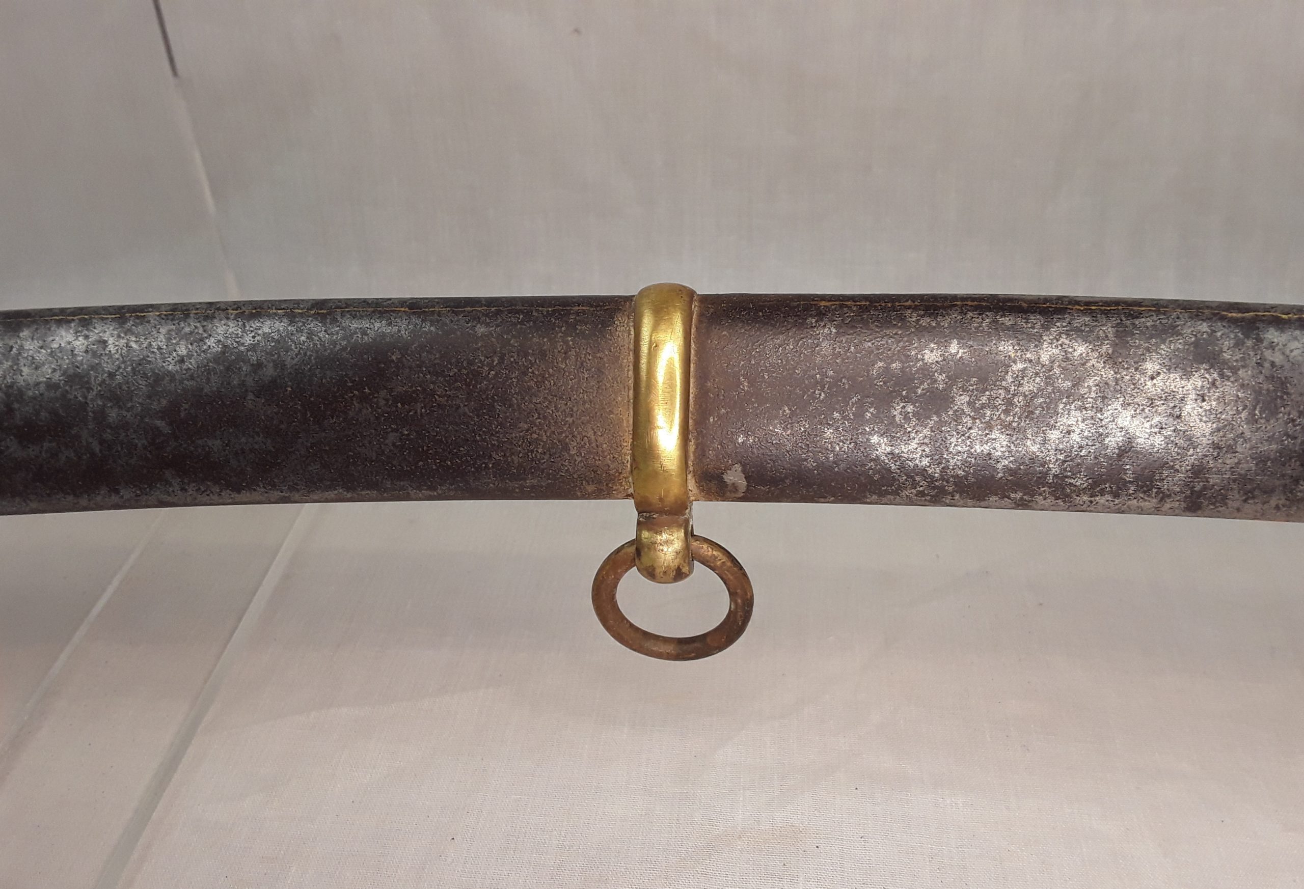 Circa 1800 Blue And Gilt Sabre With Its Scabbard - Image 4