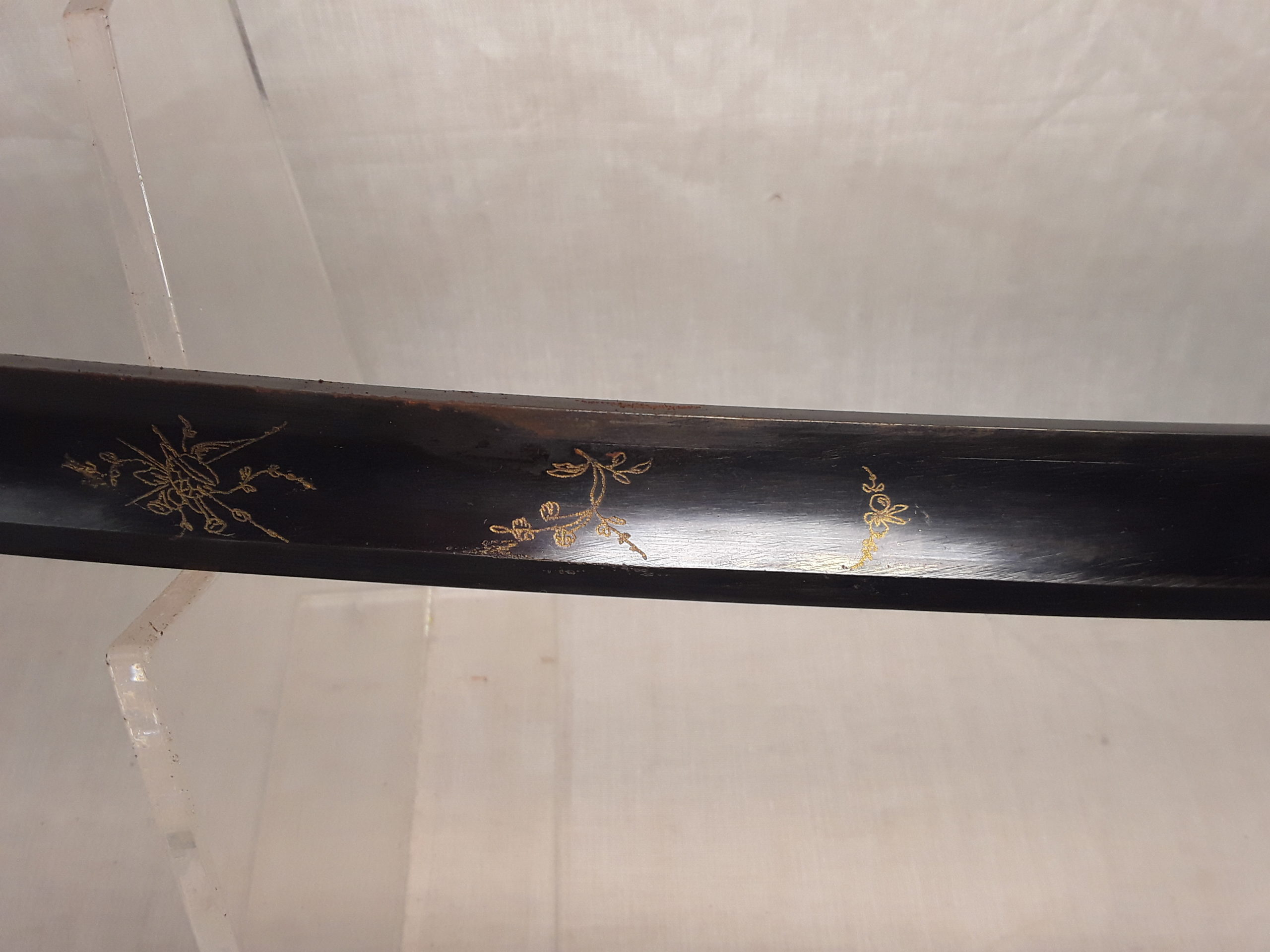 Circa 1800 Blue And Gilt Sabre With Its Scabbard - Image 21