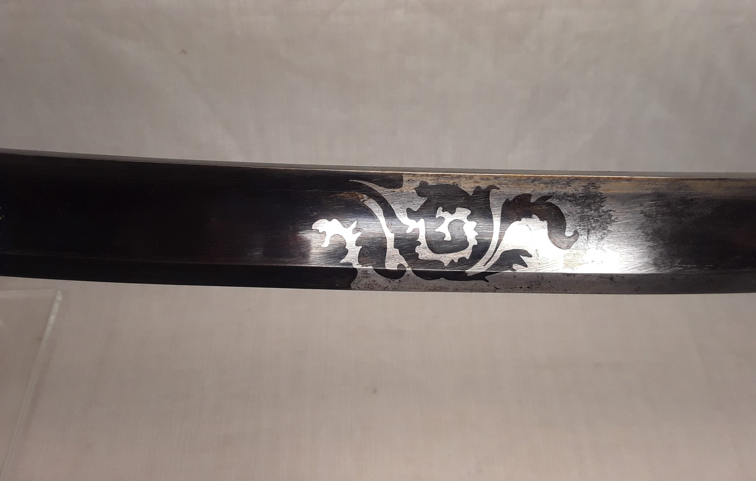 Circa 1800 Blue And Gilt Sabre With Its Scabbard - Image 20