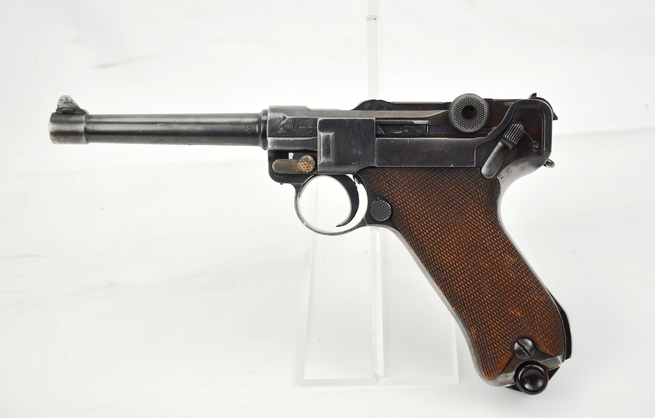 Rare 1918 Imperial German WW1 PO8 Luger 1 Of Only 8,000 Made - Image 3