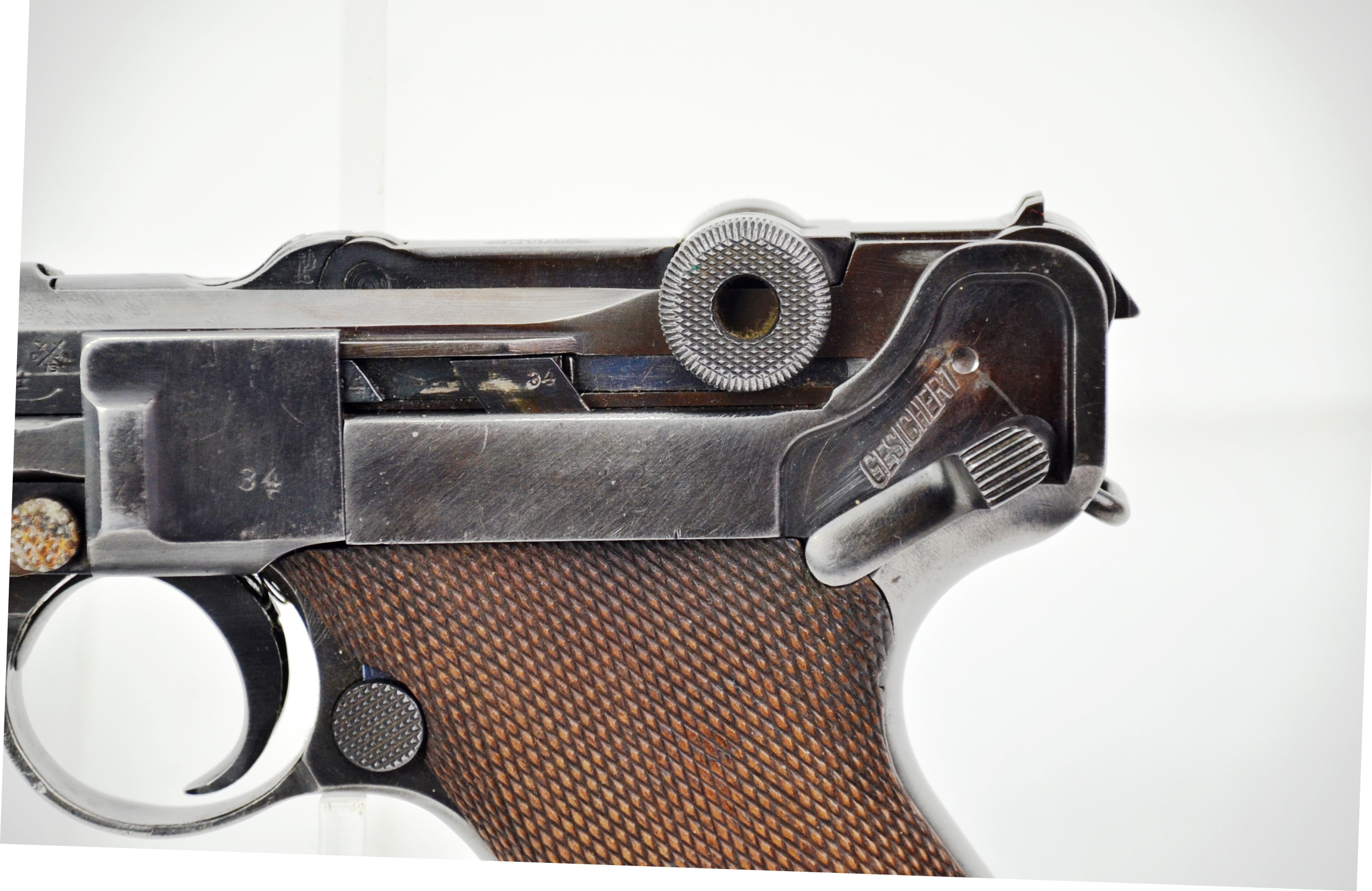 Rare 1918 Imperial German WW1 PO8 Luger 1 Of Only 8,000 Made - Image 7