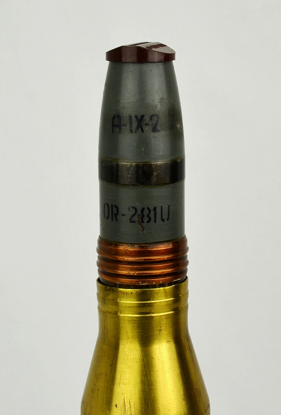 Cutaway Soviet 57mm Anti Aircraft Round S-60 - Image 4