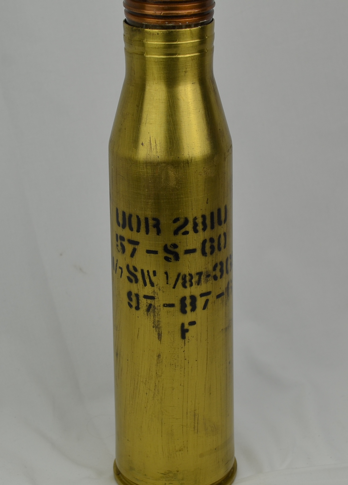 Cutaway Soviet 57mm Anti Aircraft Round S-60 - Image 5