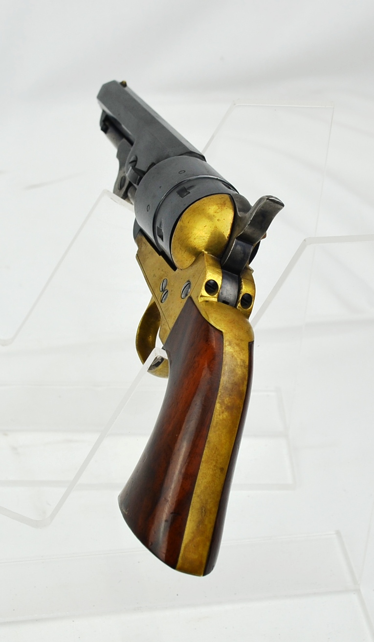 Pietta Colt 1851 Navy Sheriff Brass Frame Blank Firer Boxed Set. - Image 9