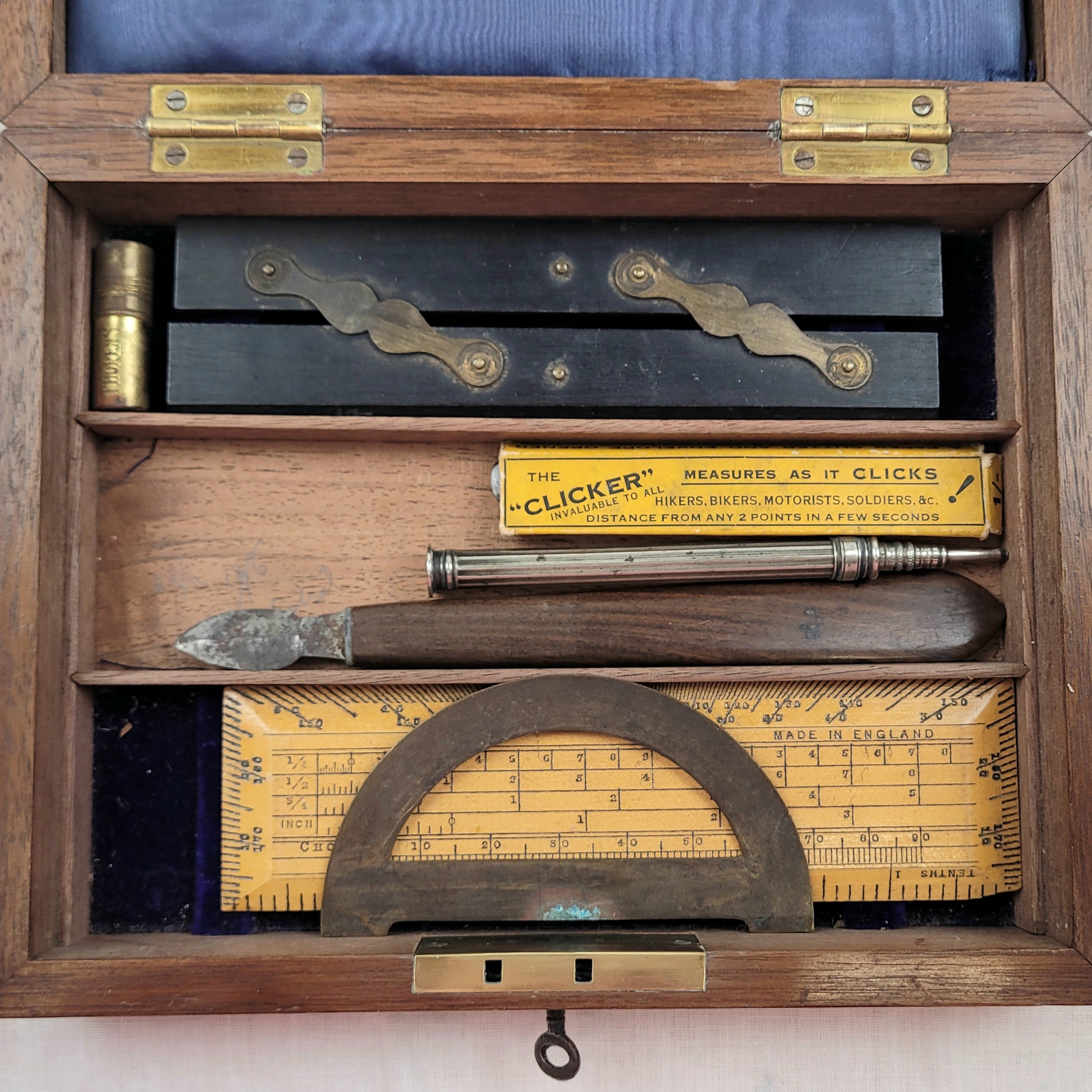 Circa 1880 Cased Set Of Elliot Brothers Drawing Instruments - Image 4