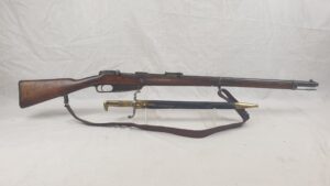 German Gewehr 1888 Rifle and Bayonet - Deactivated