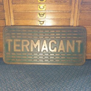 HMS Termagant T Class Destroyer 1943 Bronze Tread Plate