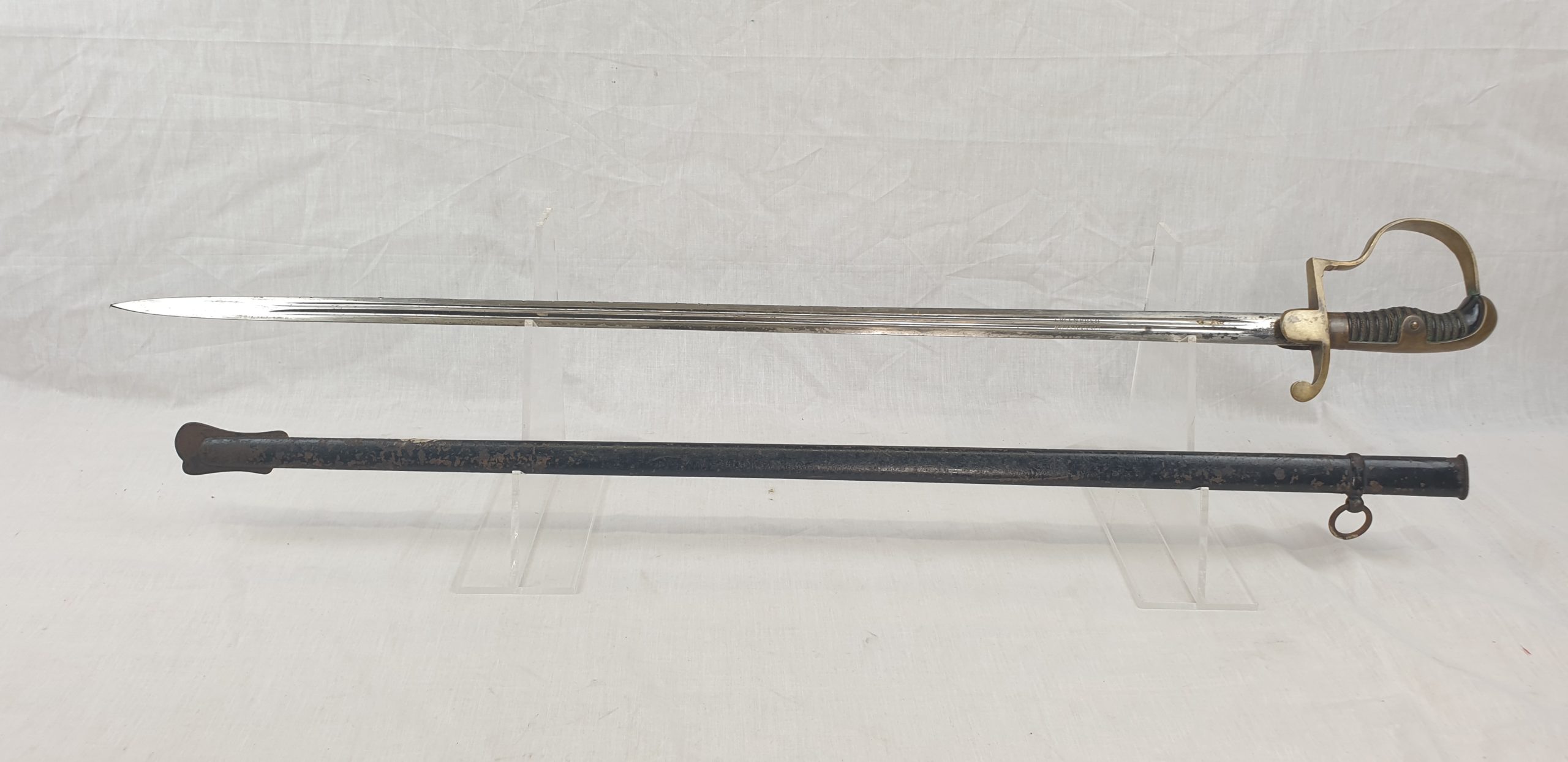 WW1 Imperial German NCO's Sword In Its Field Scabbard - Image 14