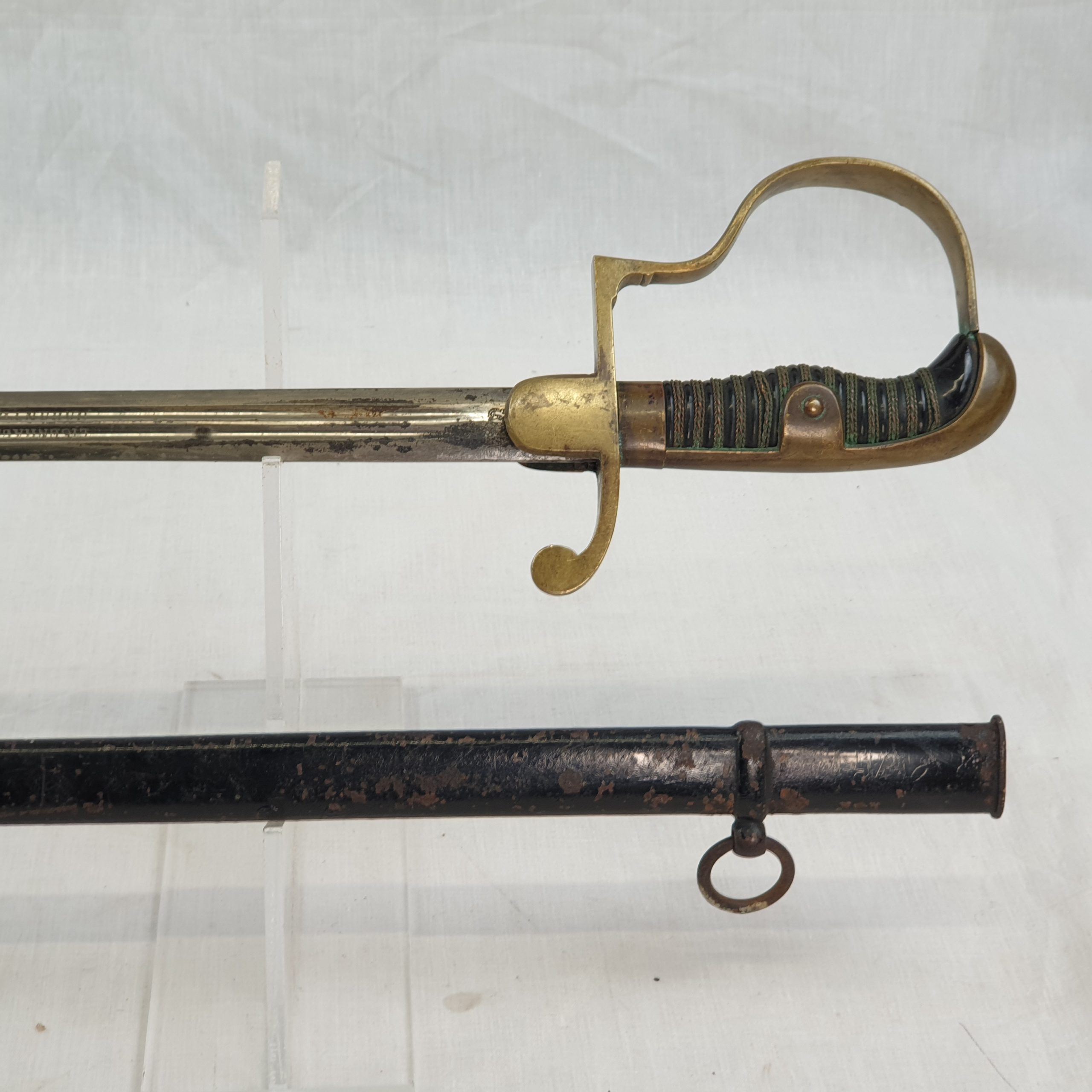 WW1 Imperial German NCO's Sword In Its Field Scabbard - Image 13