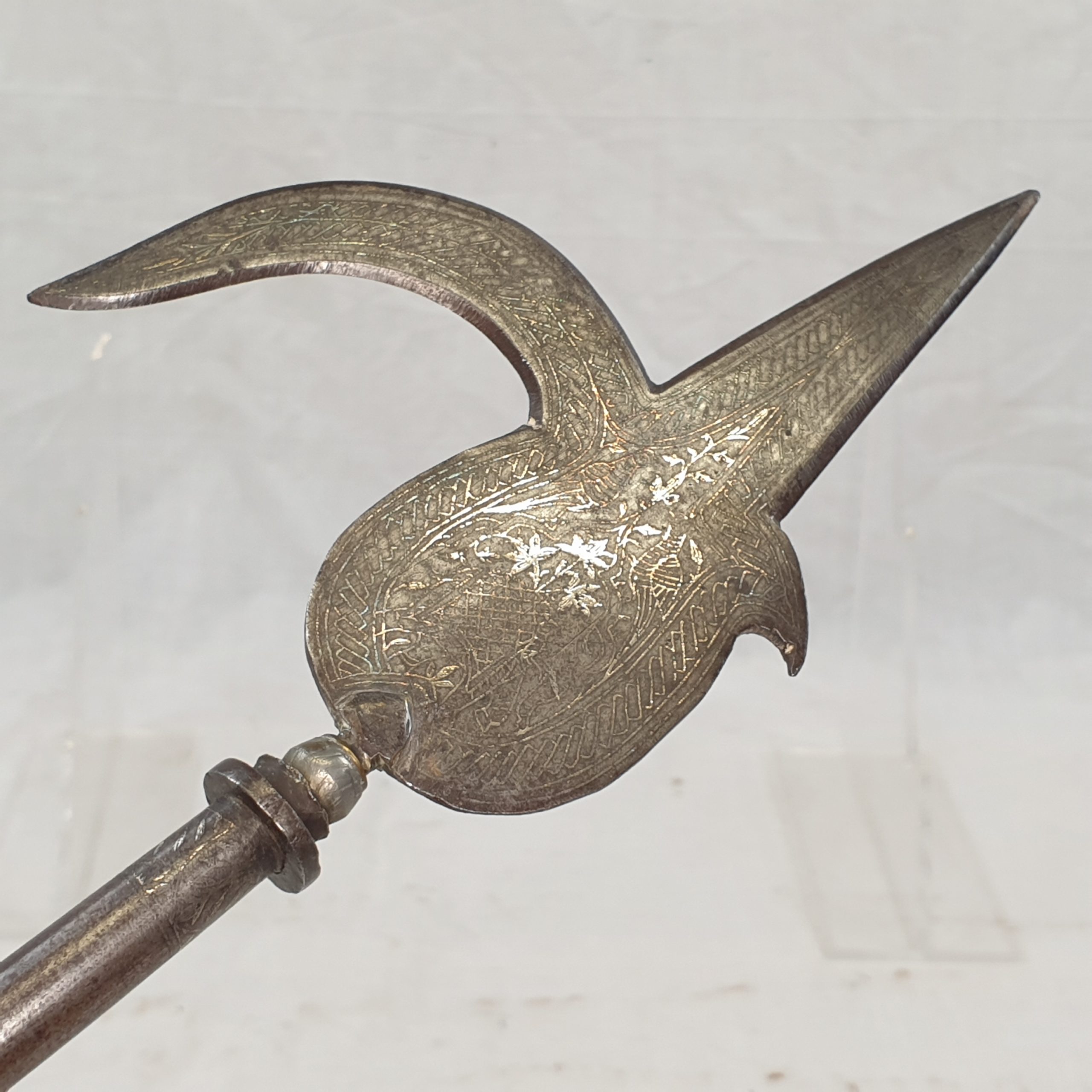 19th Century Indian Ankus With Silver Inlay - Image 2