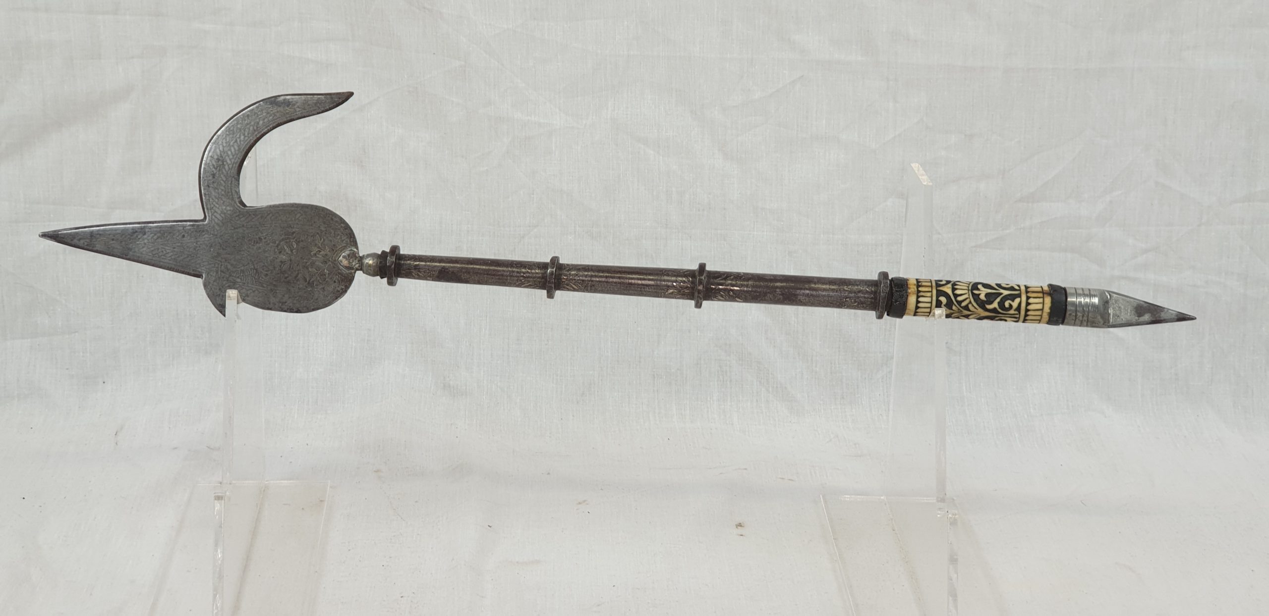 19th Century Indian Ankus With Silver Inlay - Image 9