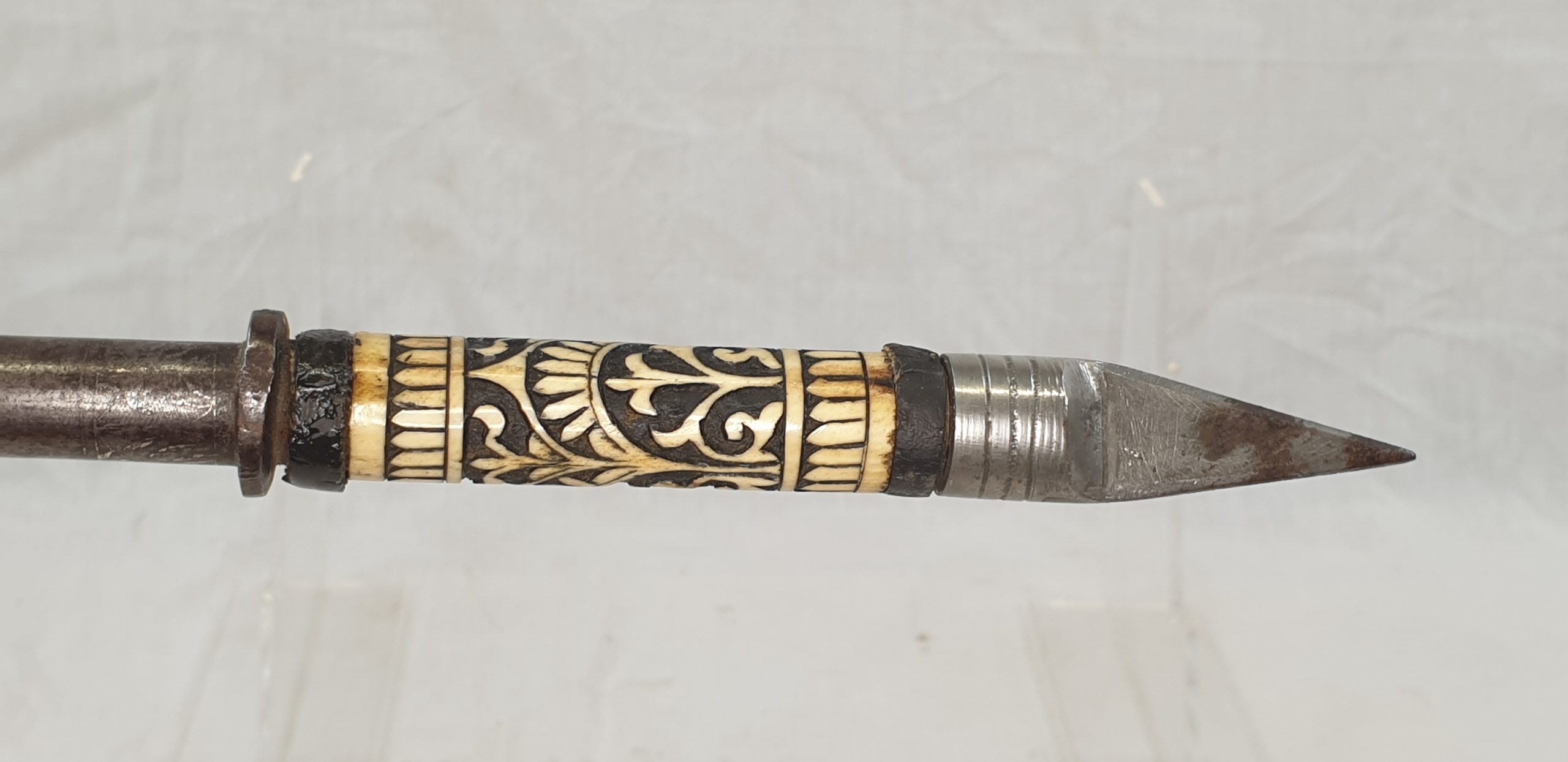 19th Century Indian Ankus With Silver Inlay - Image 8