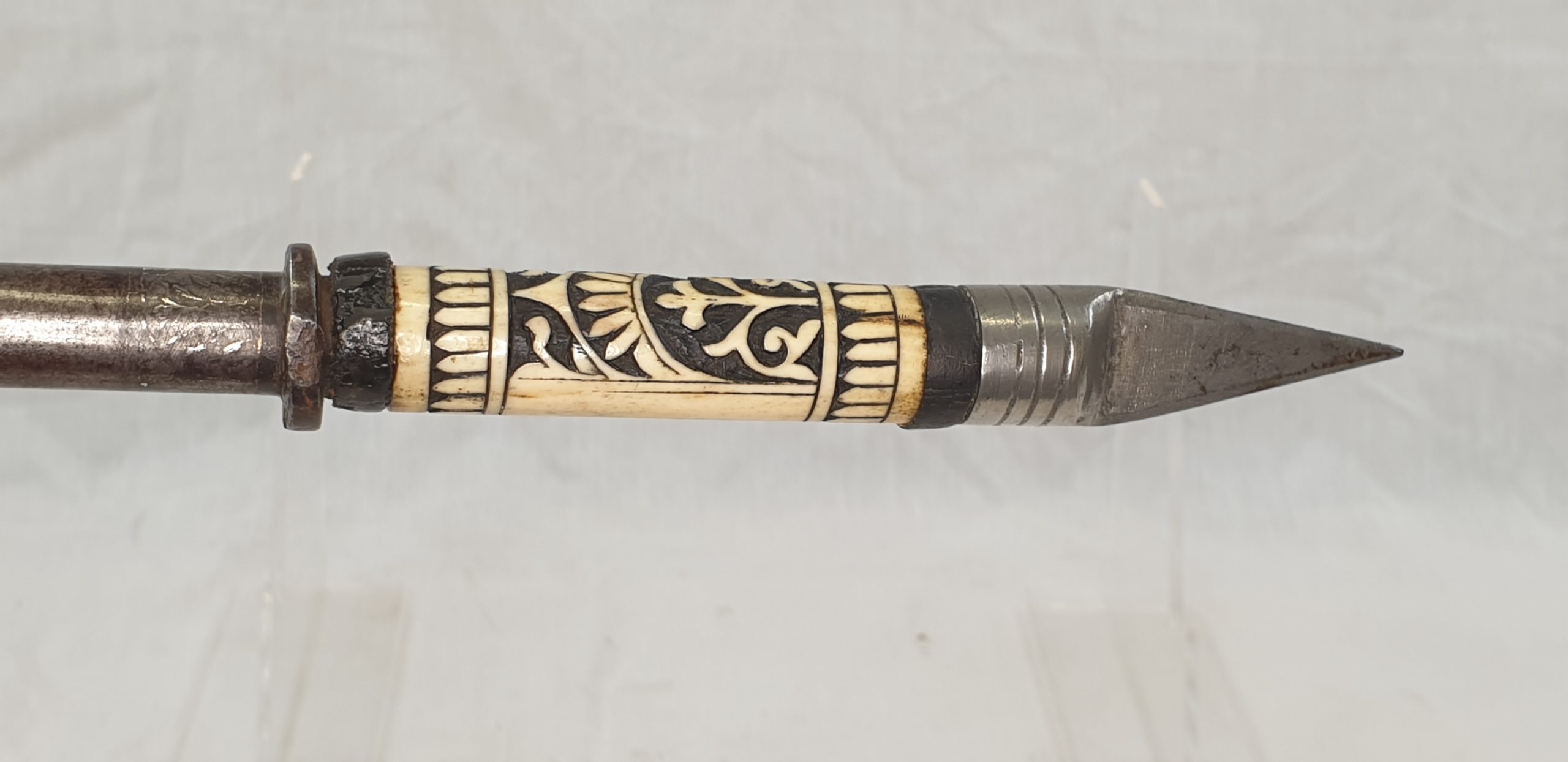 19th Century Indian Ankus With Silver Inlay - Image 6
