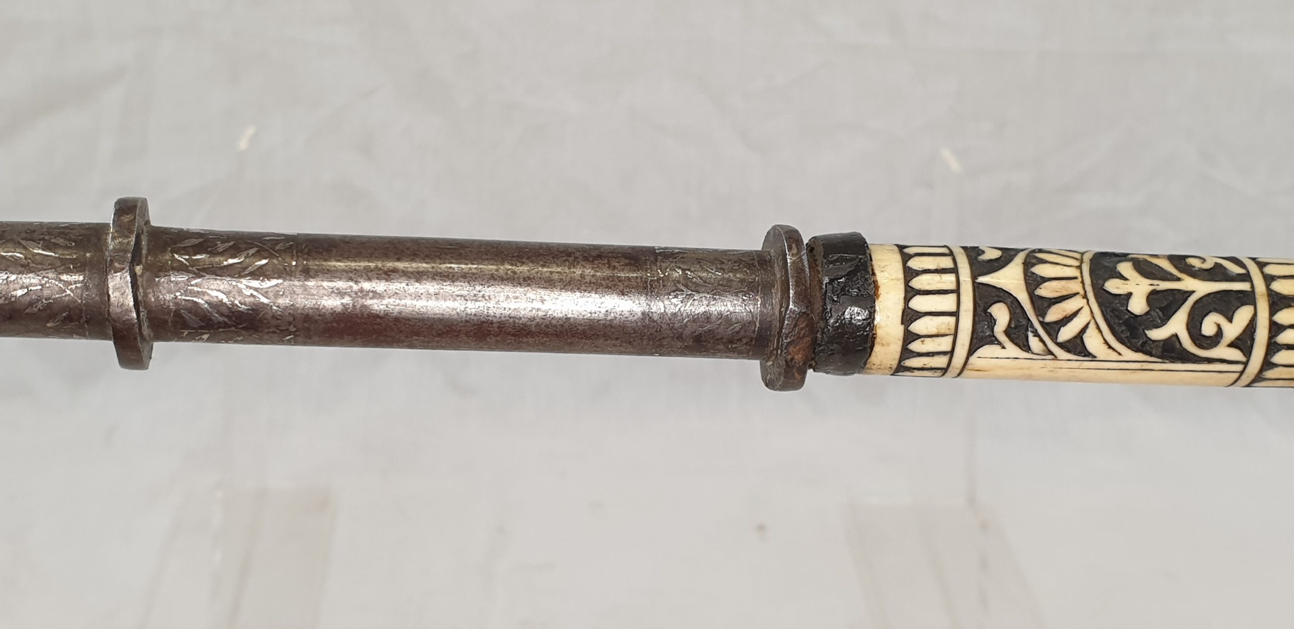 19th Century Indian Ankus With Silver Inlay - Image 5