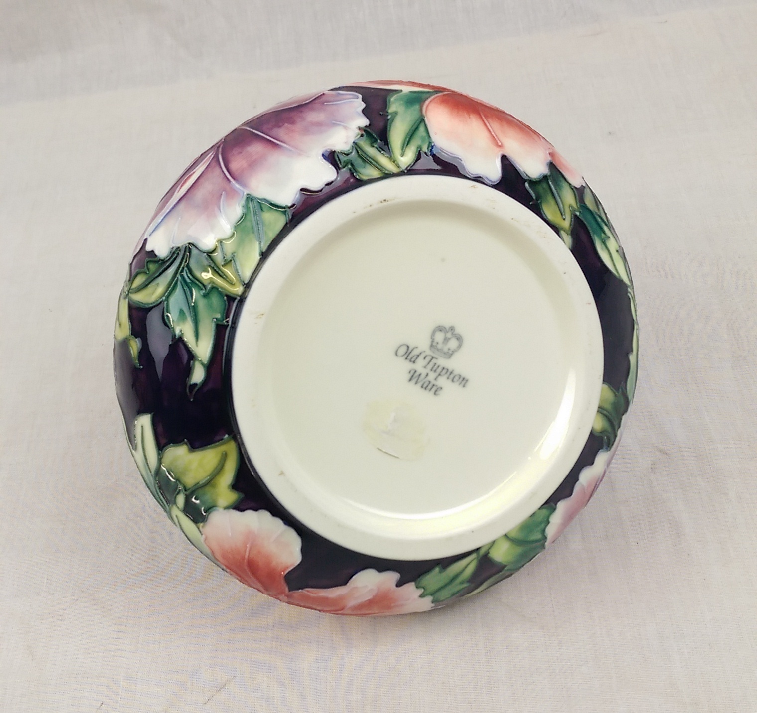Old Tupton Ware Butterflies Pattern Vase - Image 5