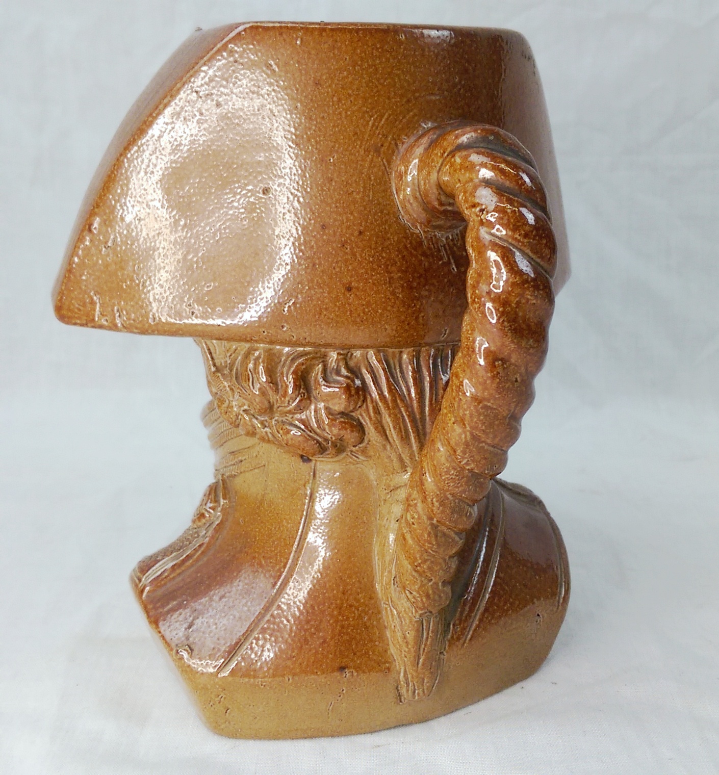 Circa 1830 Doulton & Watts Salt Glazed Lord Nelson Jug - Small Size #2 - Image 4
