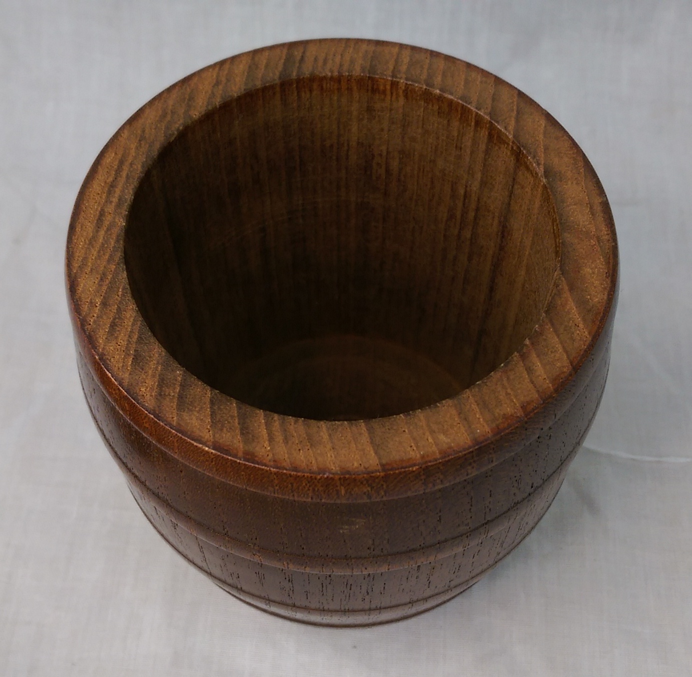 Barrel Made From The Teak Of HMS Cambrian - Image 3