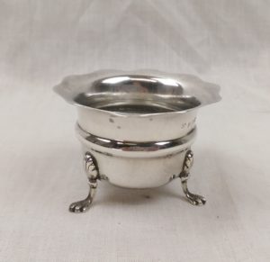 Birmingham 1910 Open Silver Salt
